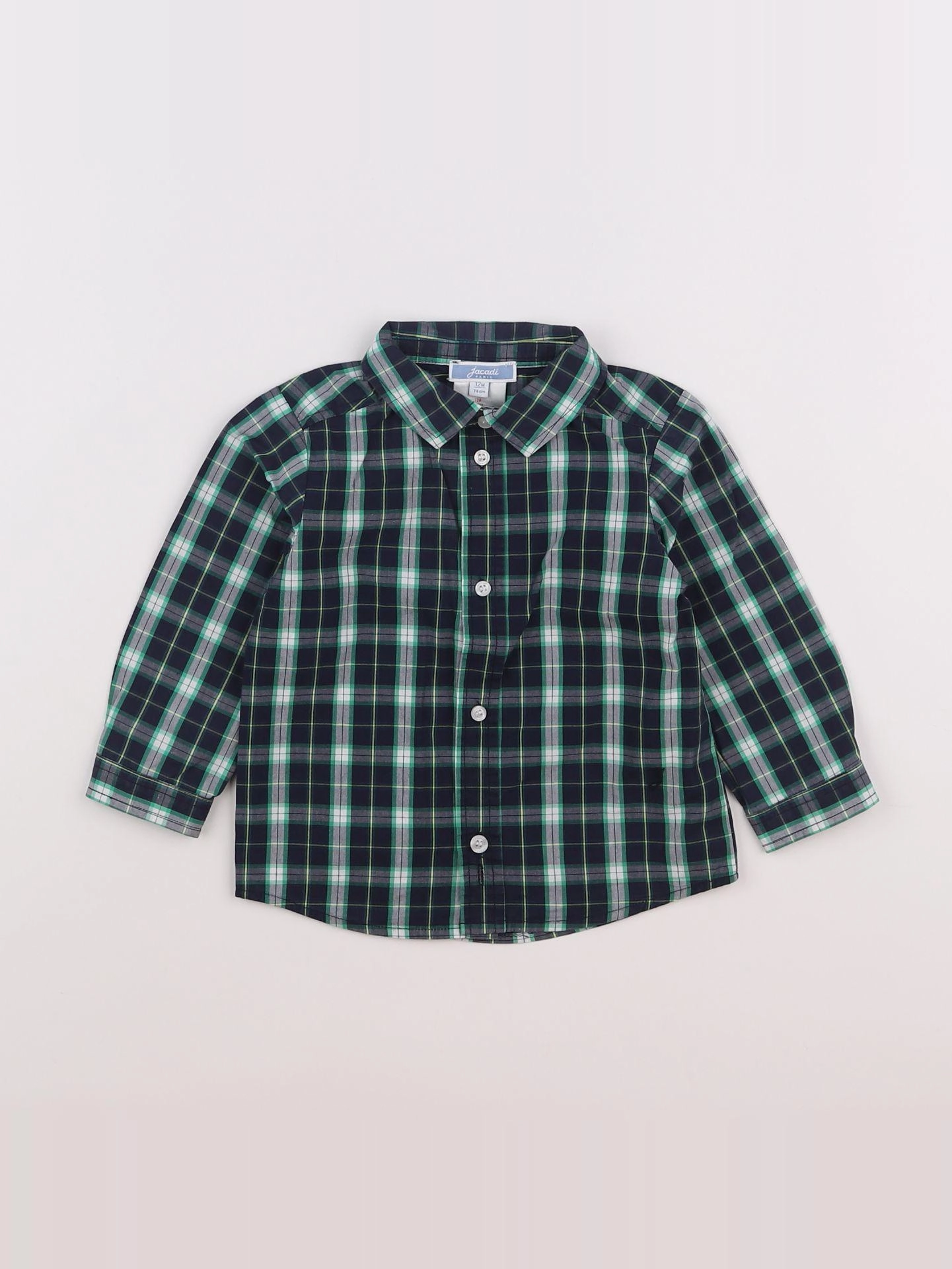 Jacadi - chemise multicolore - 12 mois