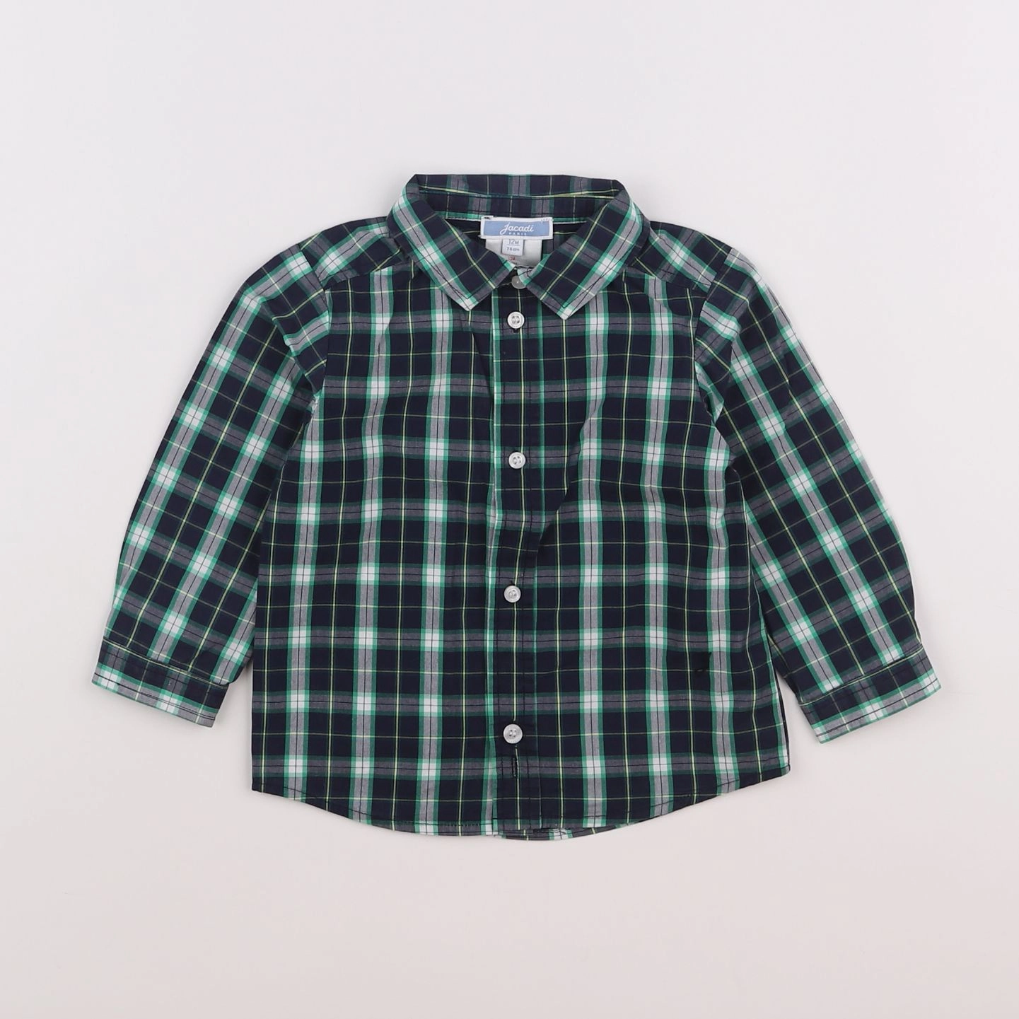 Jacadi - chemise multicolore - 12 mois