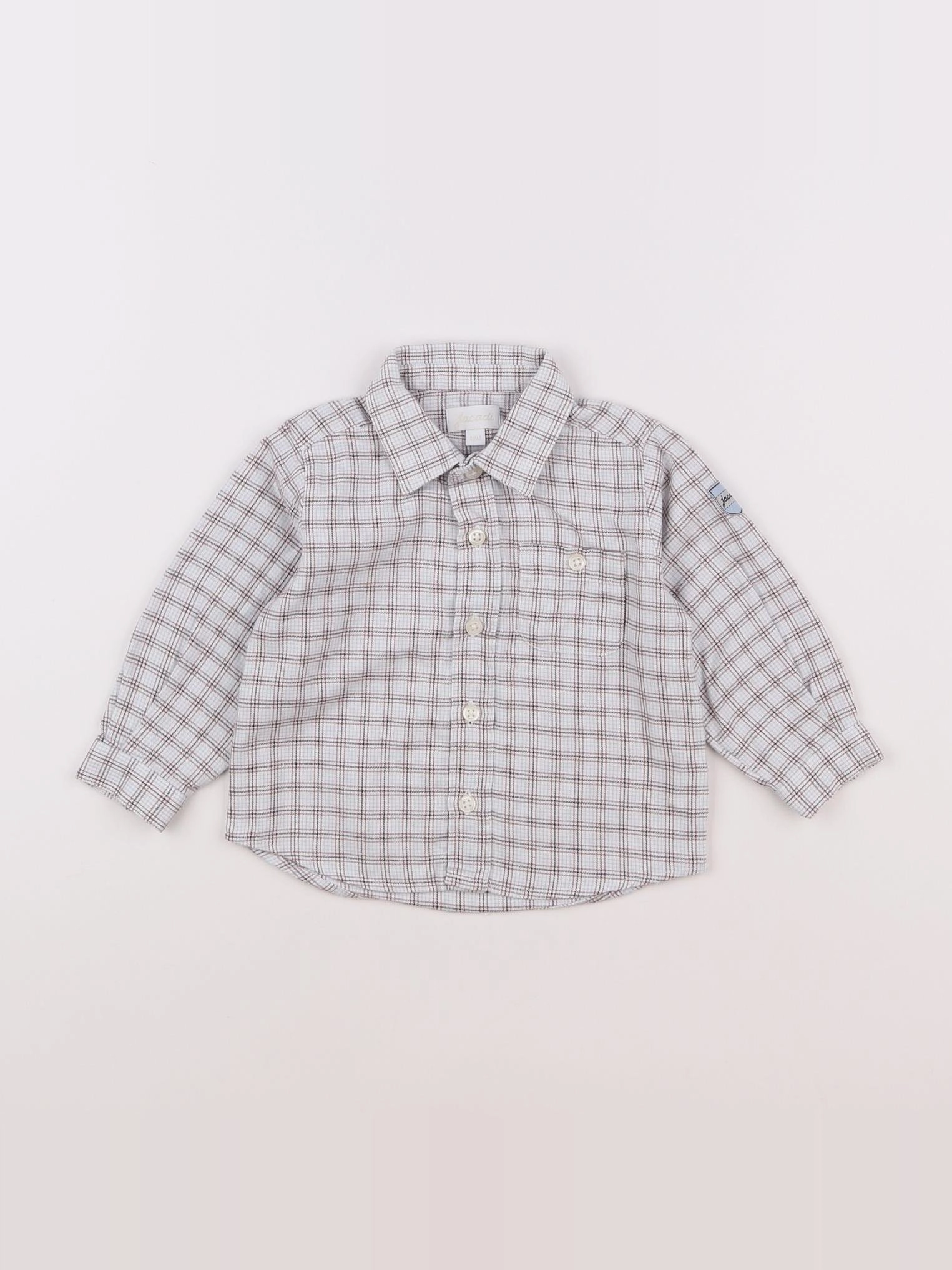 Jacadi - chemise multicolore - 12 mois