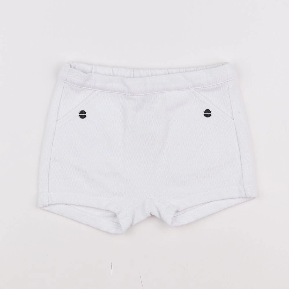 Jacadi - short blanc - 6 mois