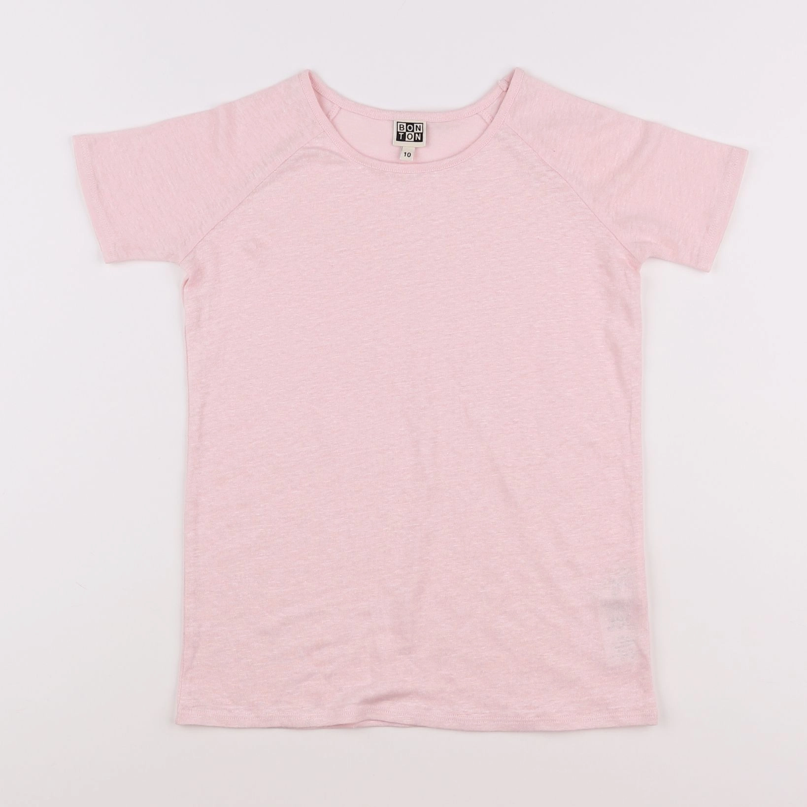 Bonton - tee-shirt rose - 10 ans