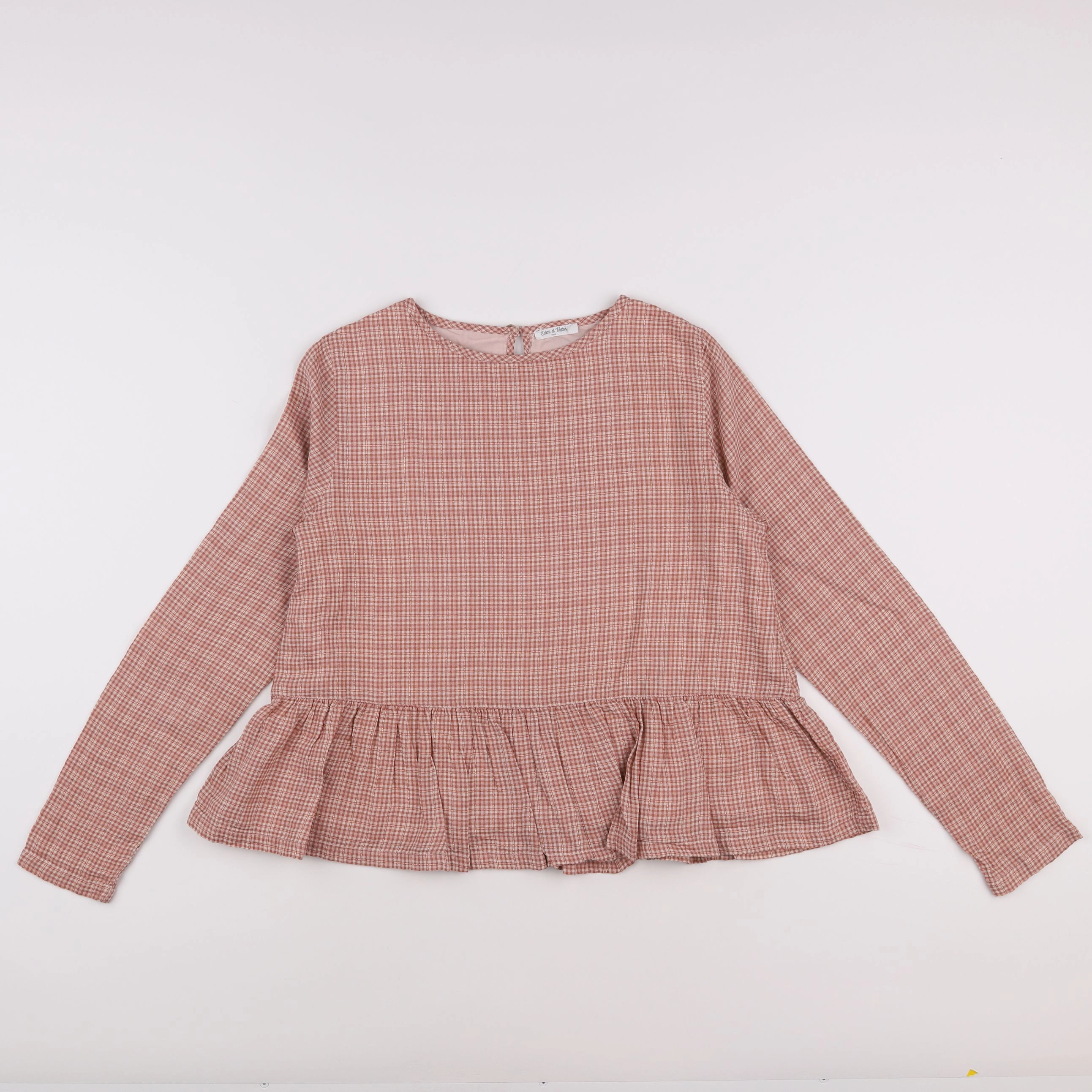 Eden & Victor - blouse rose, blanc - 14 ans