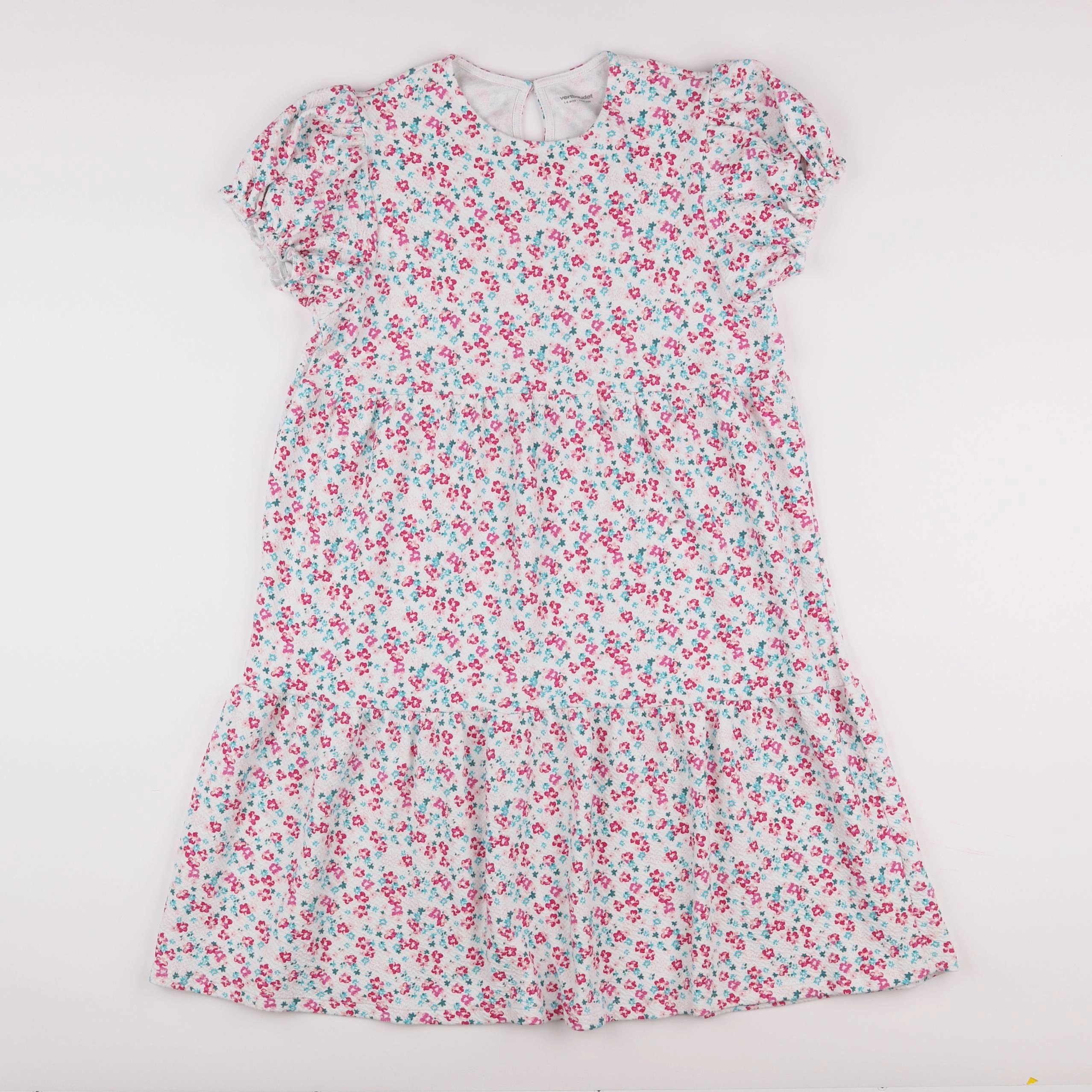 Vertbaudet - robe multicolore - 14 ans