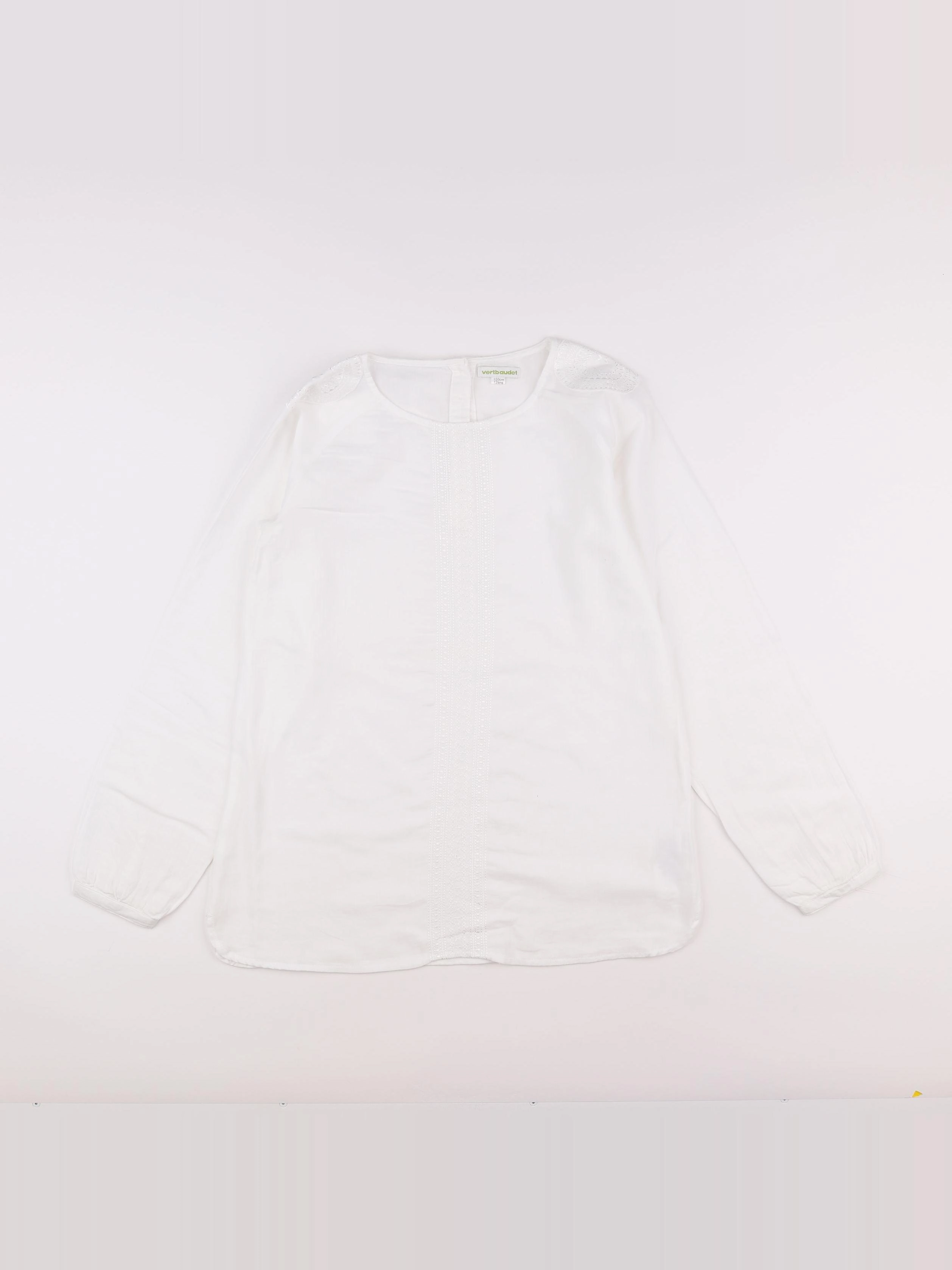 Vertbaudet - blouse blanc - 12 ans
