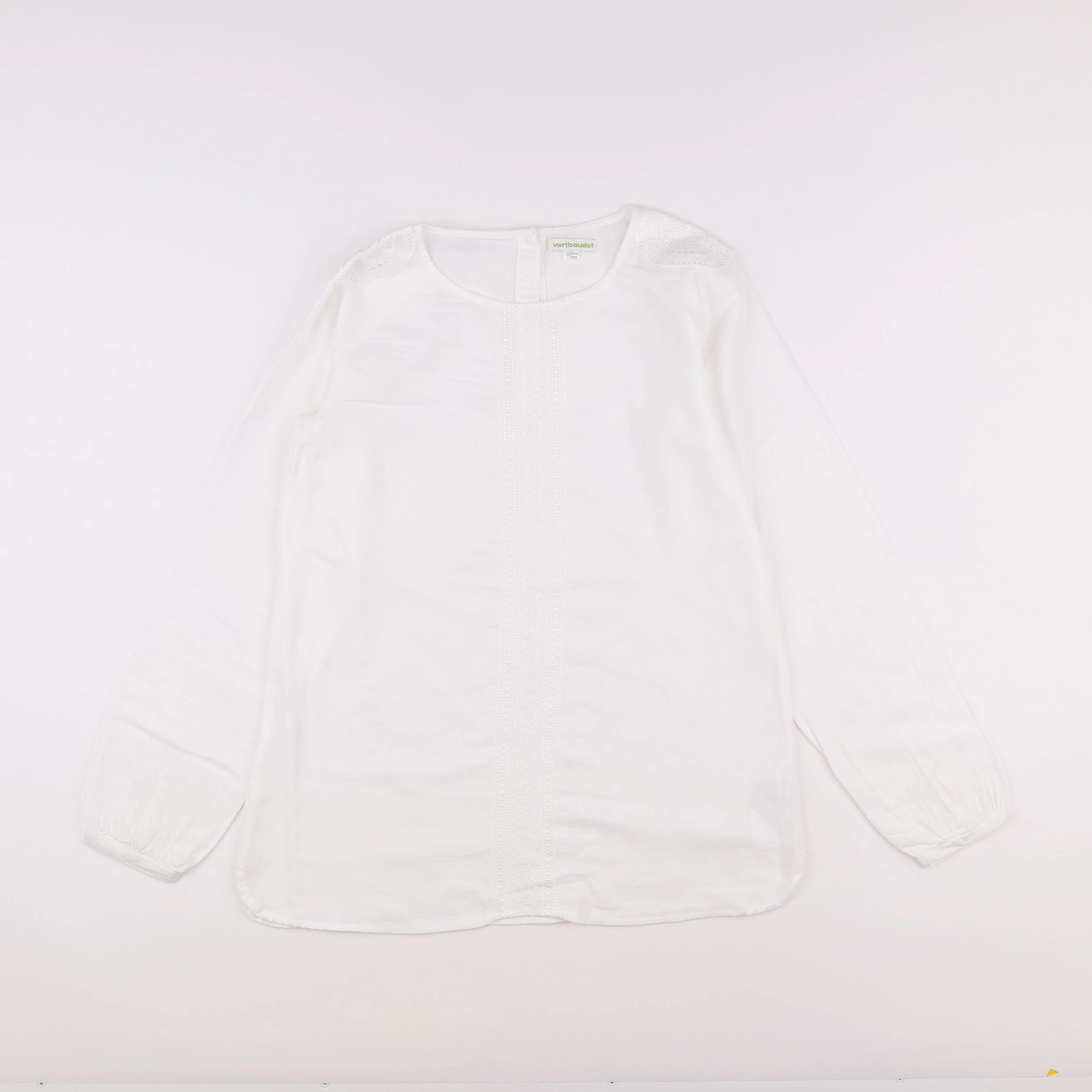Vertbaudet - blouse blanc - 12 ans
