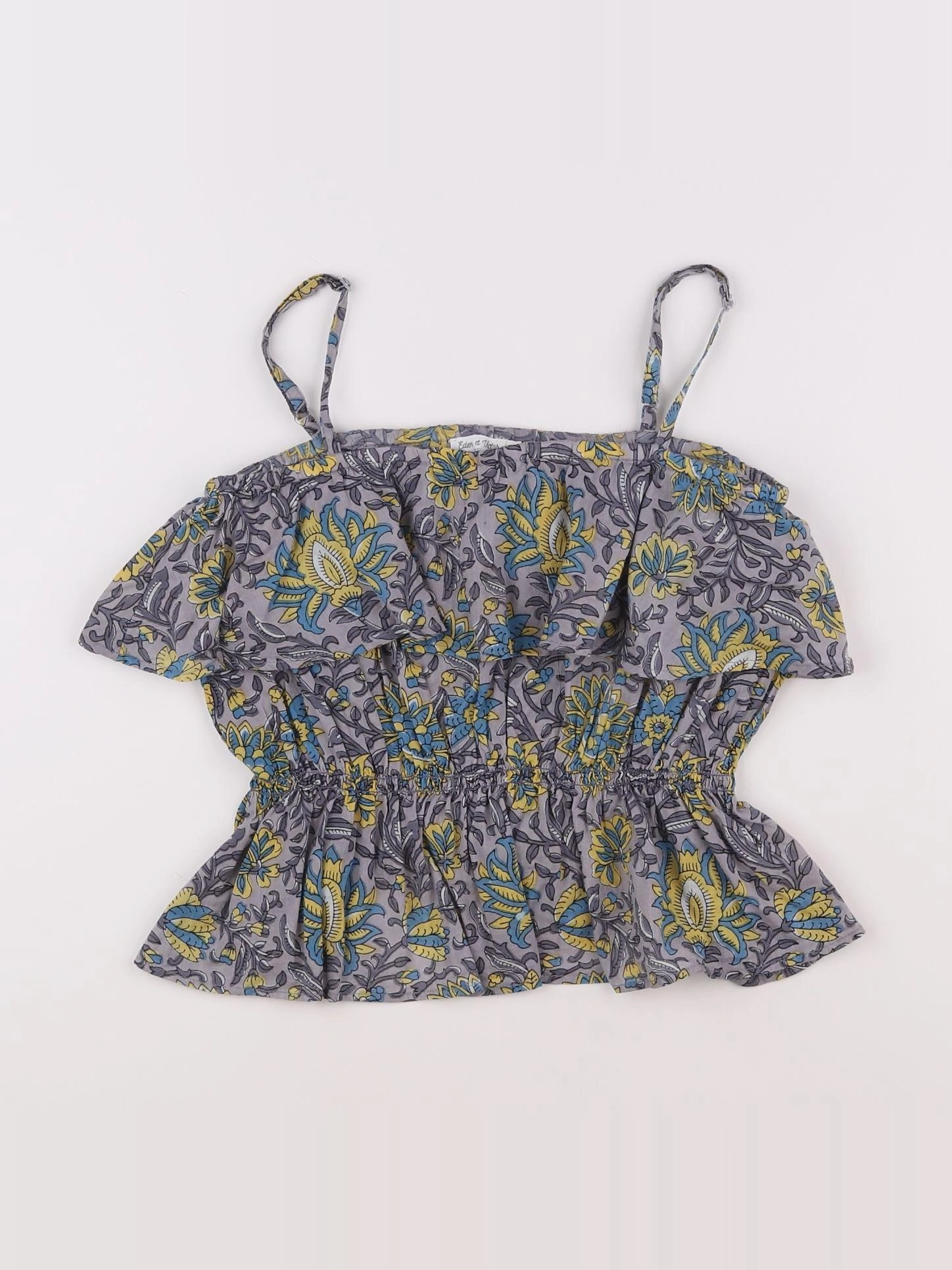 Eden & Victor - blouse gris - 12 ans