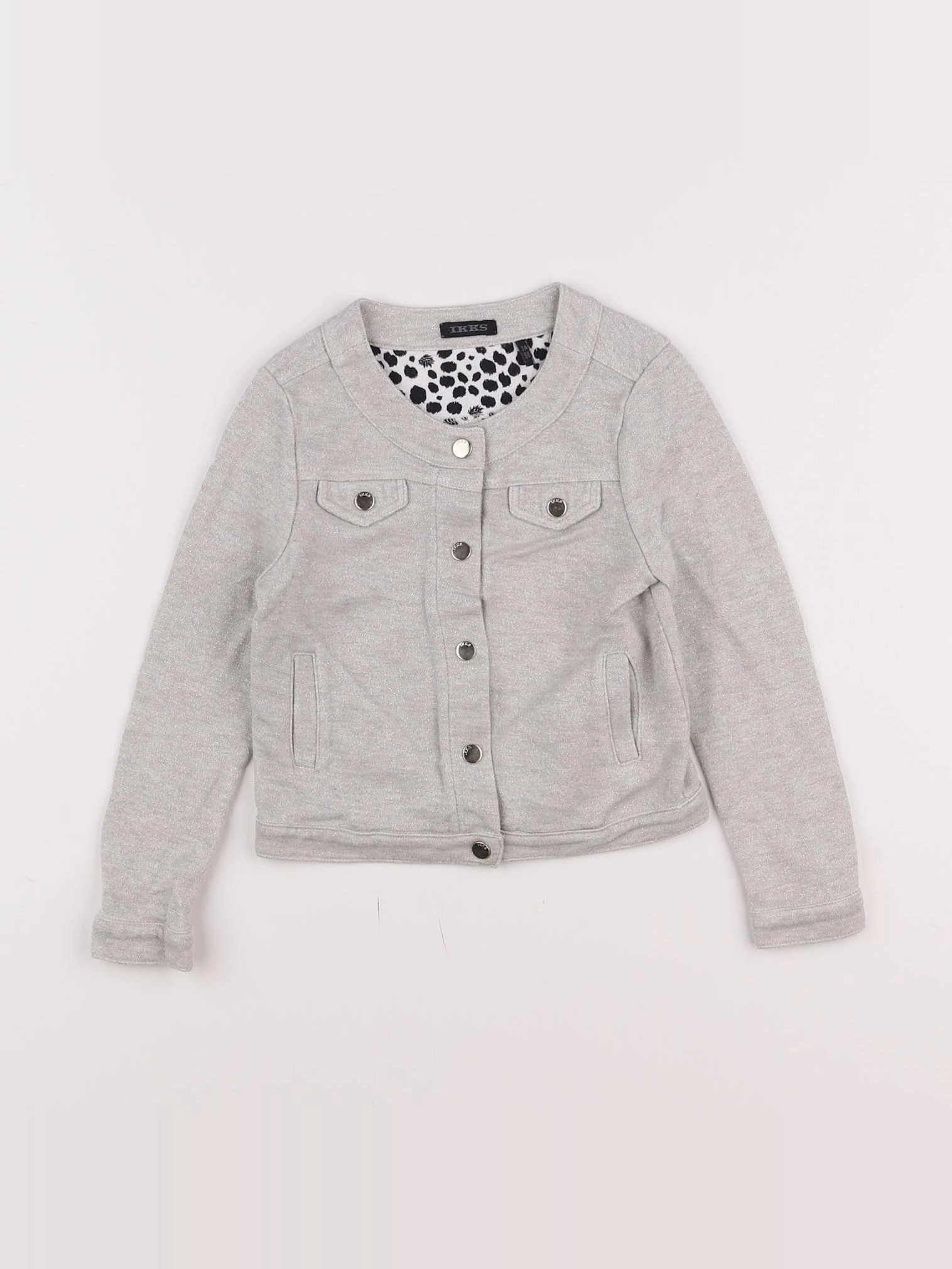 IKKS - veste gris, or - 3 ans