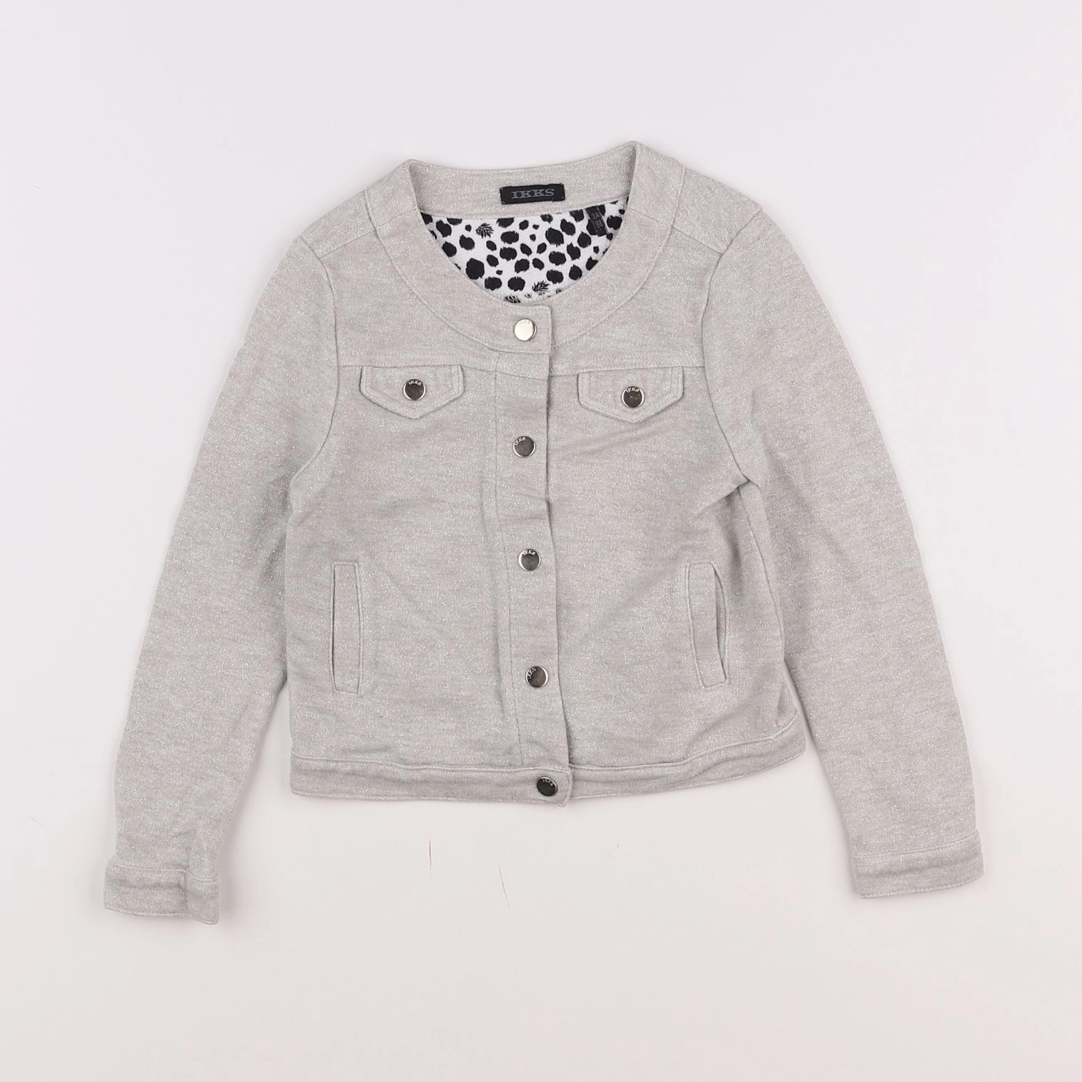 IKKS - veste gris, or - 3 ans