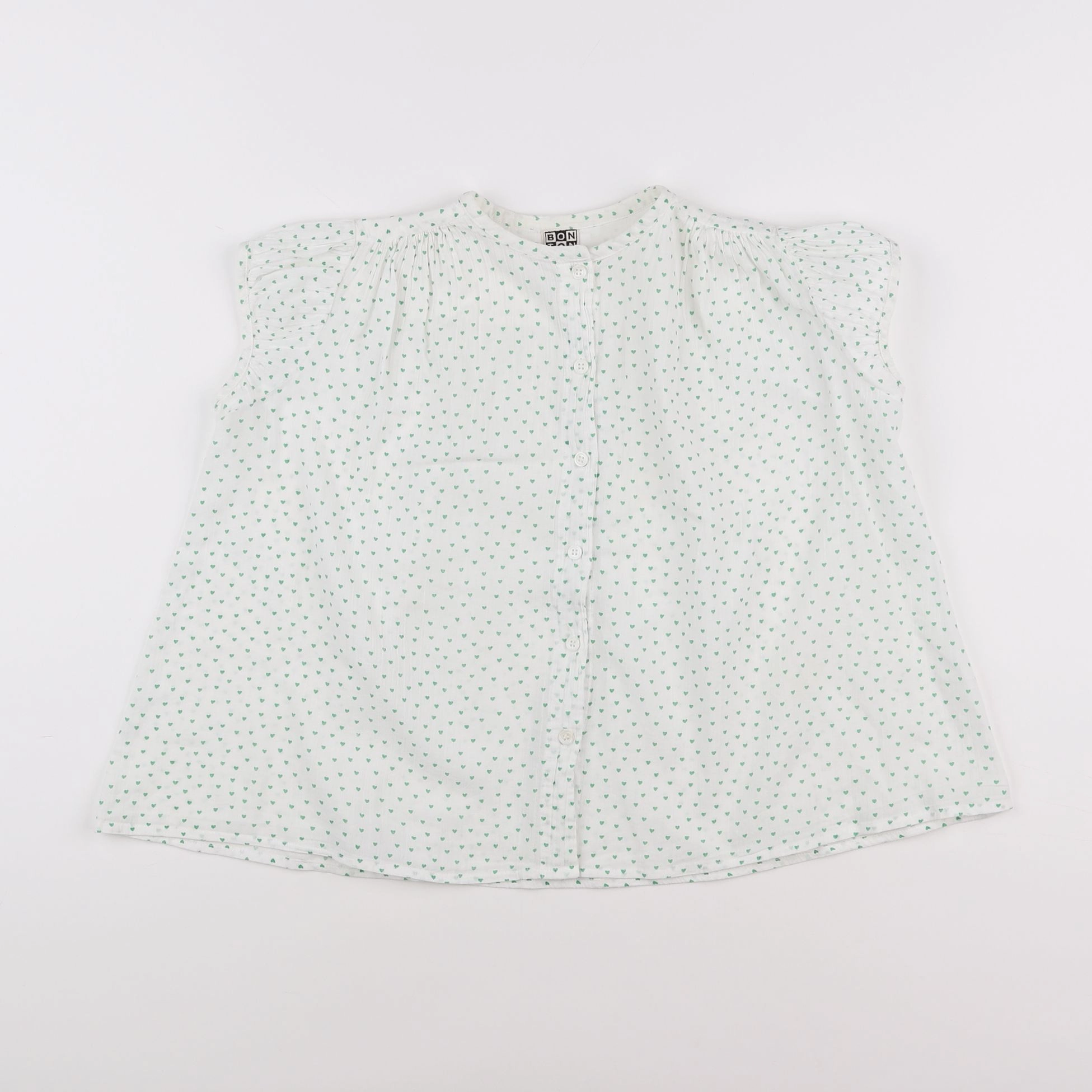 Bonton - blouse blanc - 10 ans