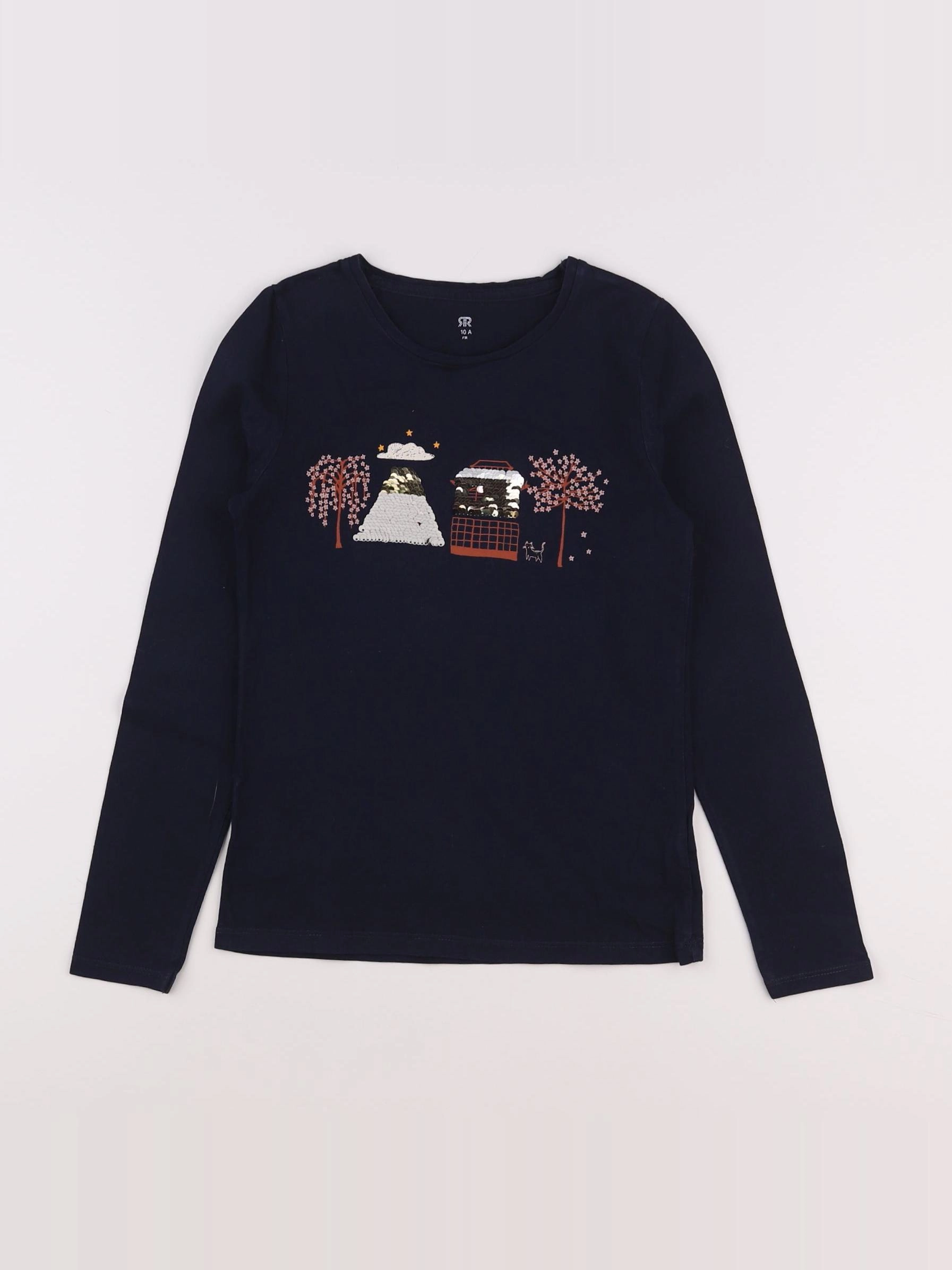 La Redoute - tee-shirt bleu - 10 ans
