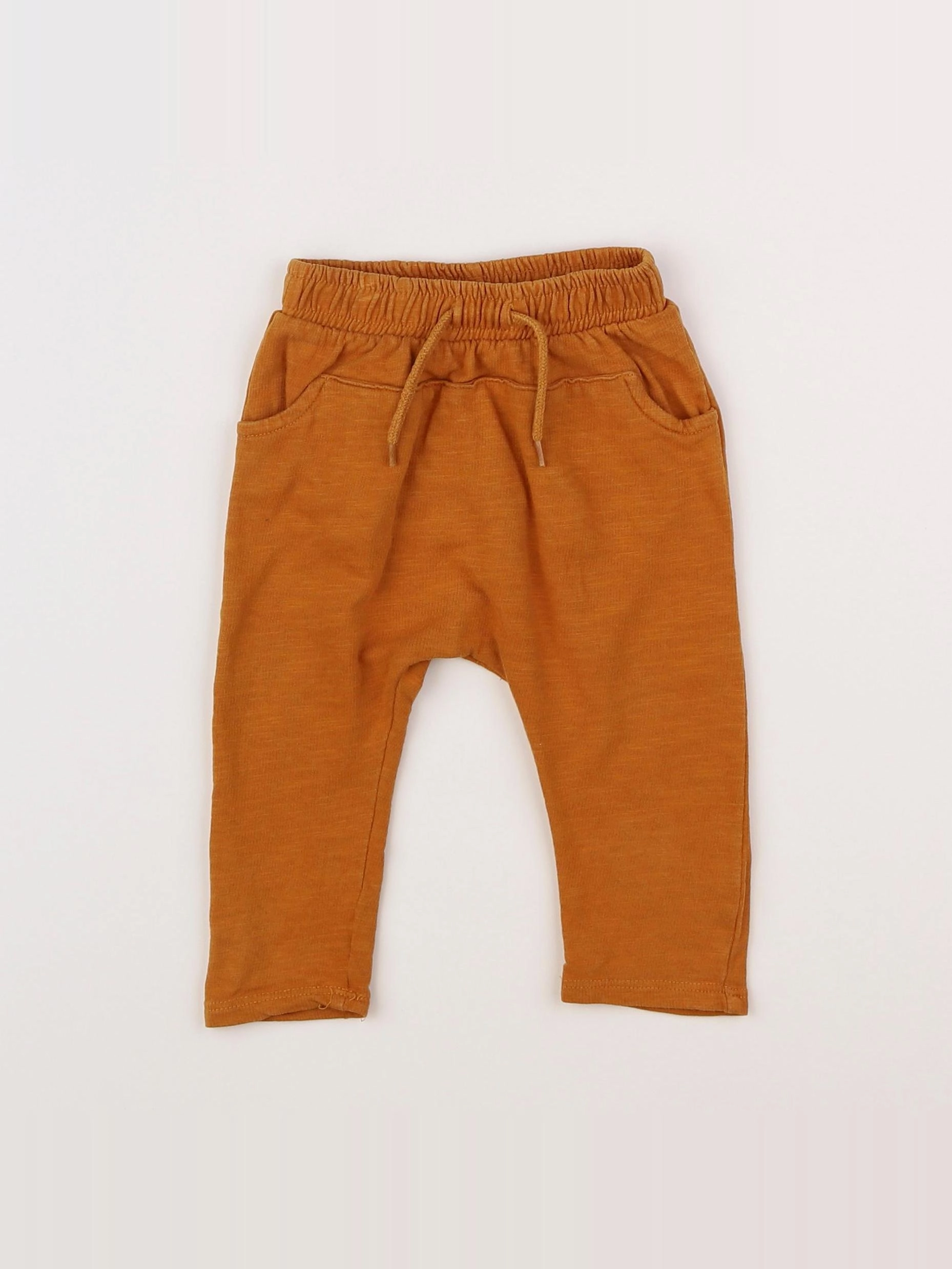 Vertbaudet - jogging orange - 3/6 mois