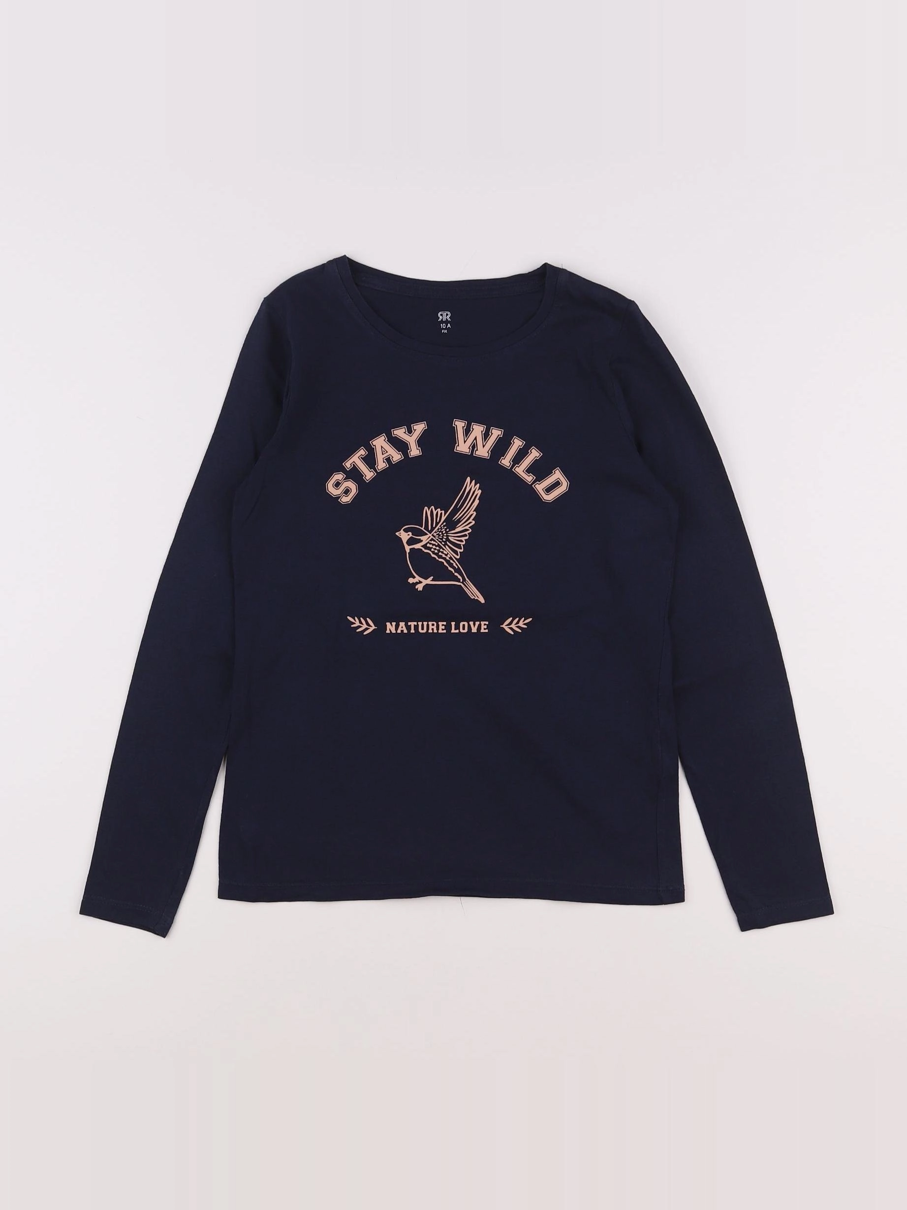 La Redoute - tee-shirt bleu - 10 ans