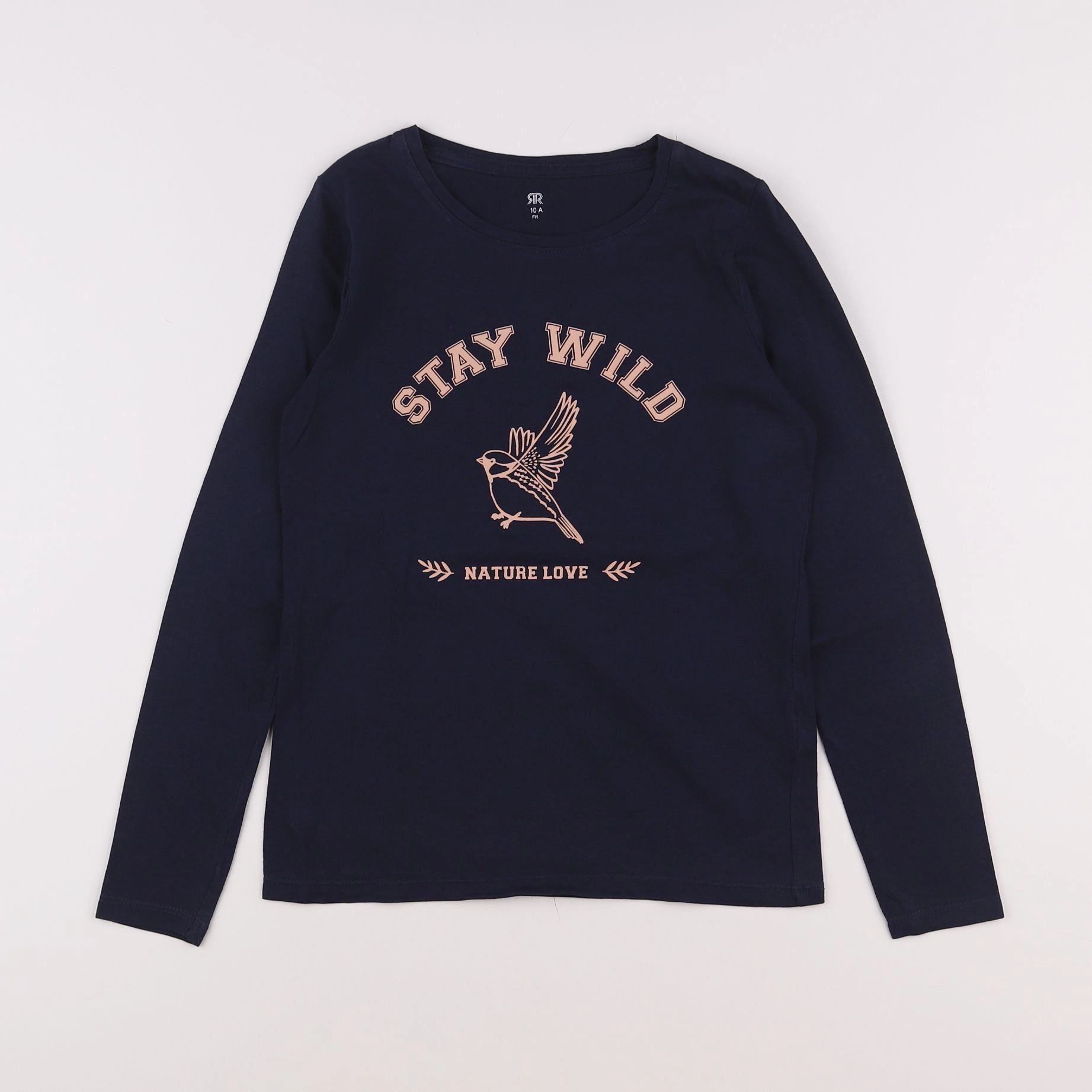 La Redoute - tee-shirt bleu - 10 ans