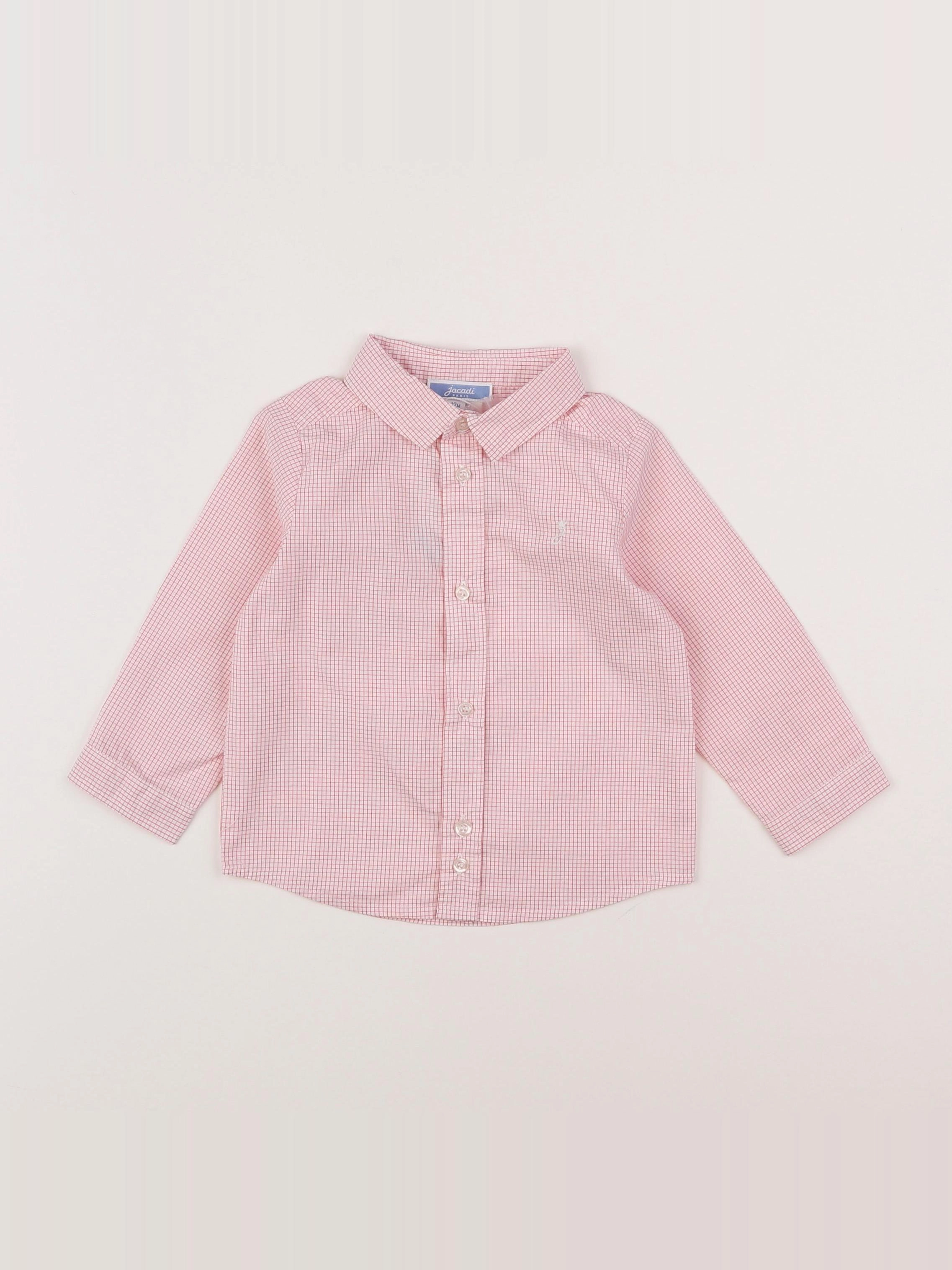 Jacadi - chemise rouge - 12 mois