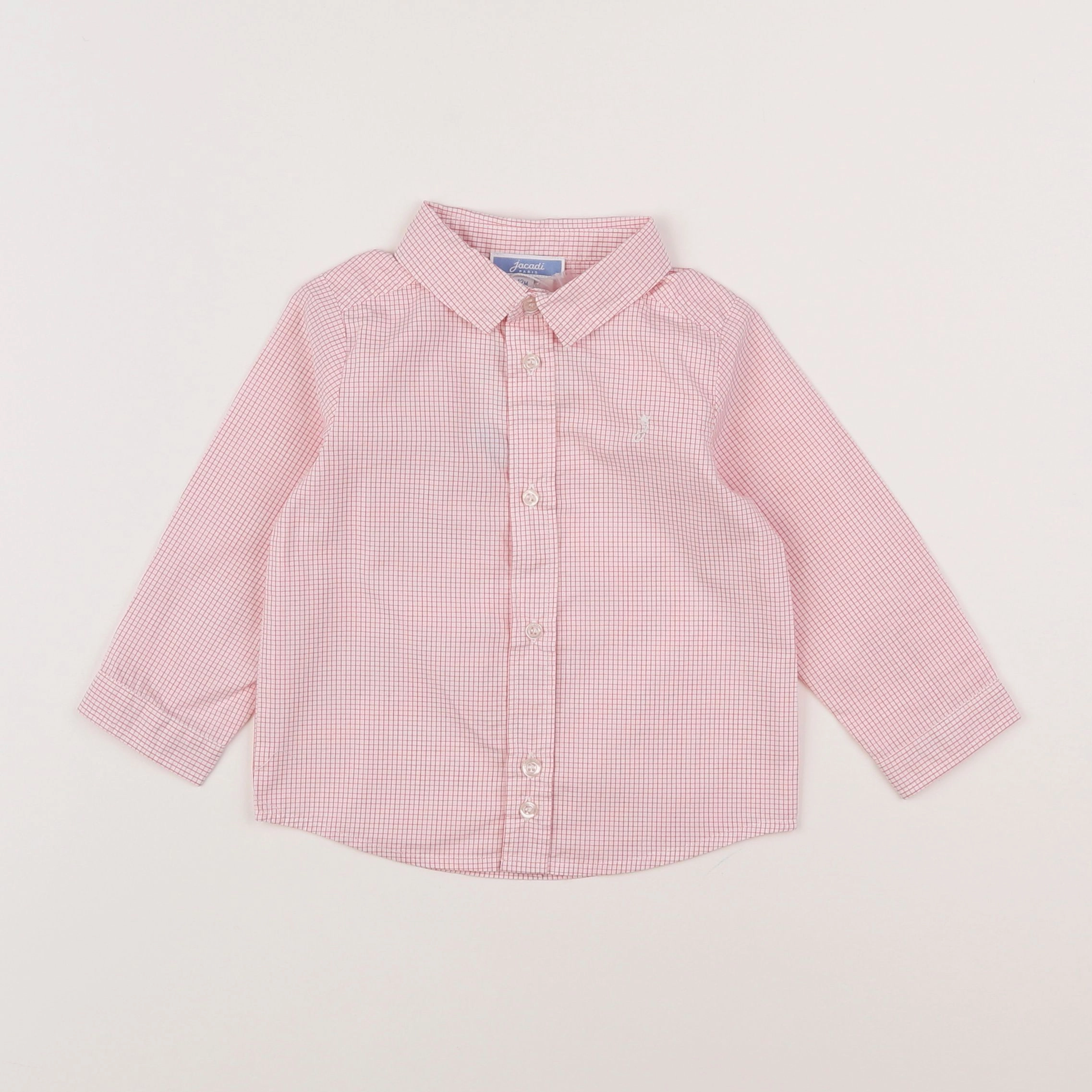 Jacadi - chemise rouge - 12 mois