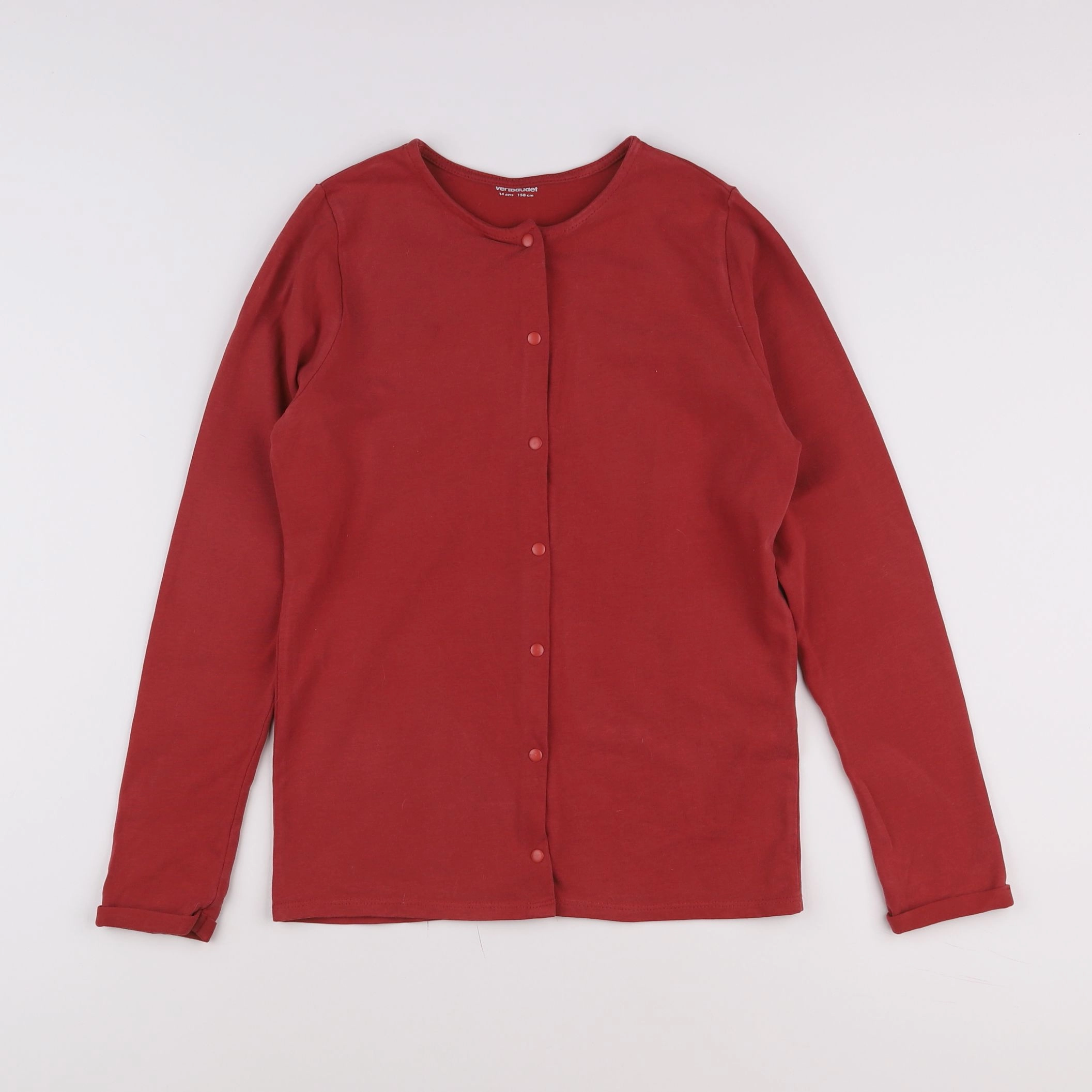 Vertbaudet - sweat rose - 14 ans