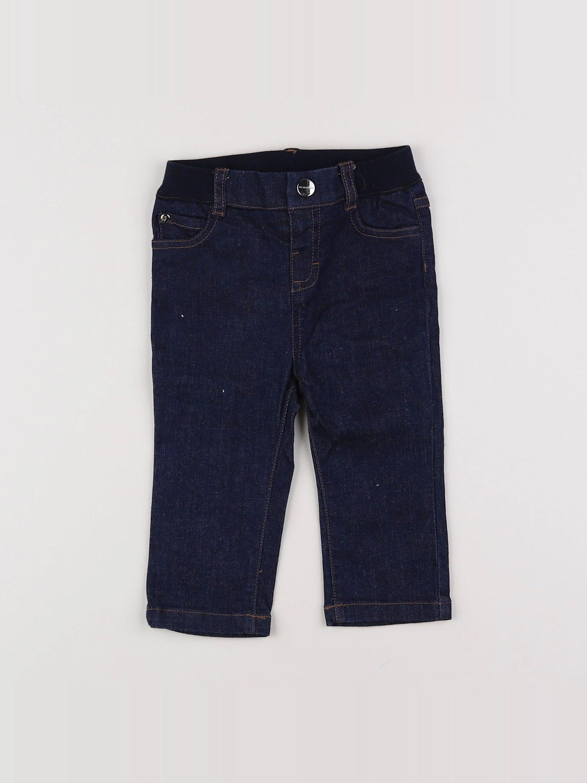 Jacadi - jean bleu - 12 mois