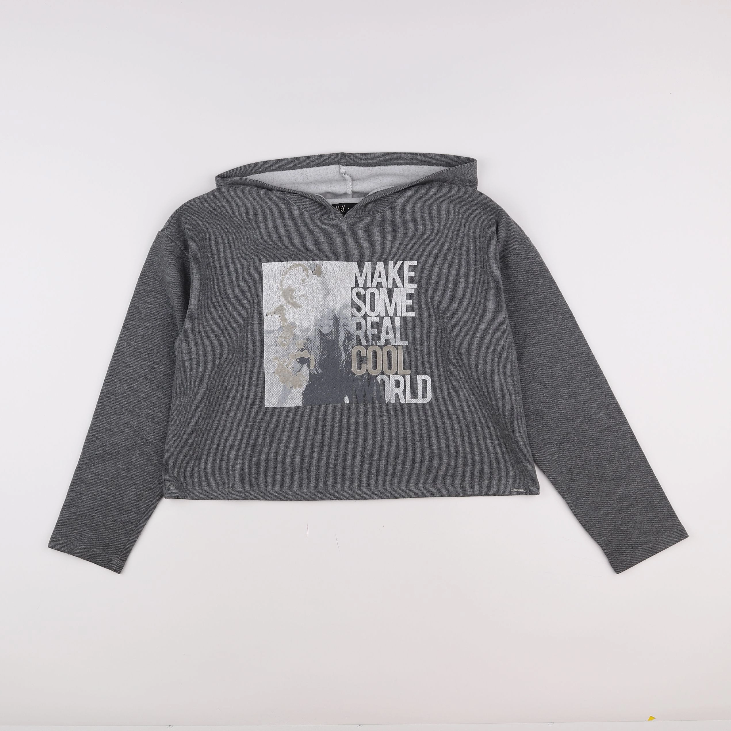 IKKS - sweat gris - 12 ans