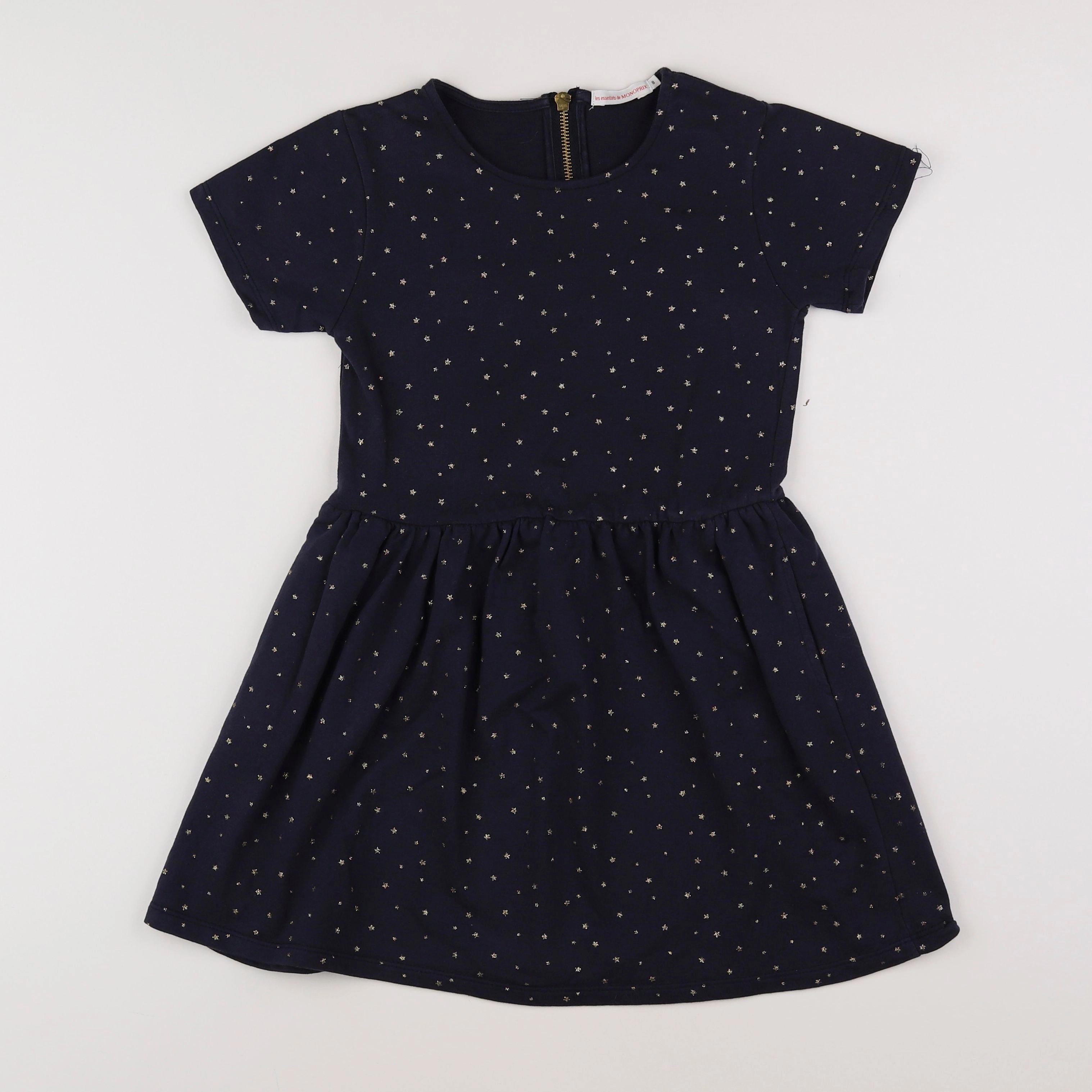 Monoprix - robe bleu - 8 ans