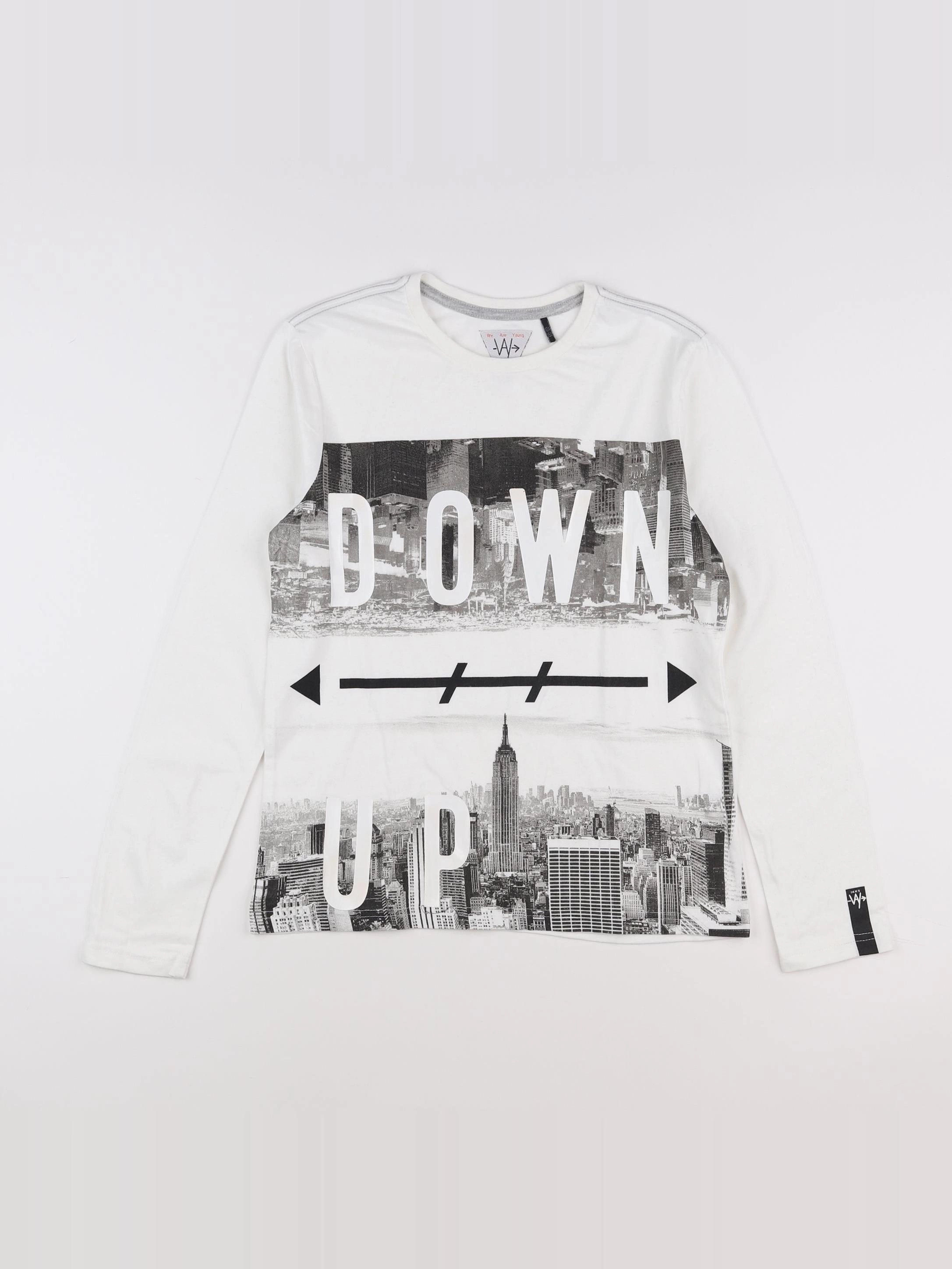 IKKS - tee-shirt blanc - 12 ans