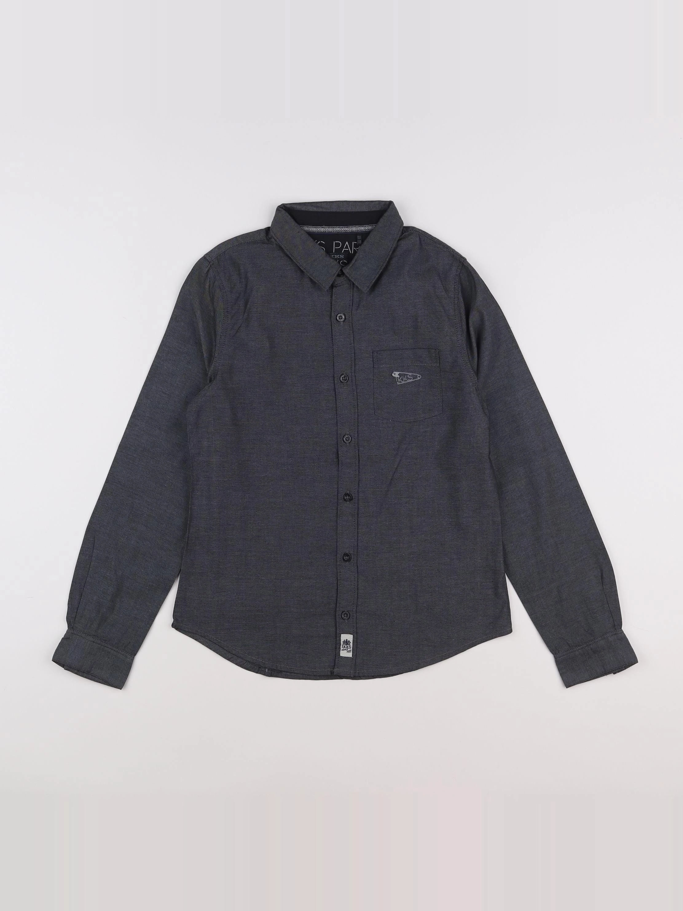 IKKS - chemise noir - 10 ans