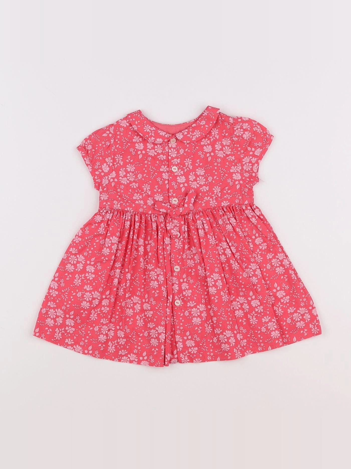 Jacadi - robe liberty rose - 6 mois