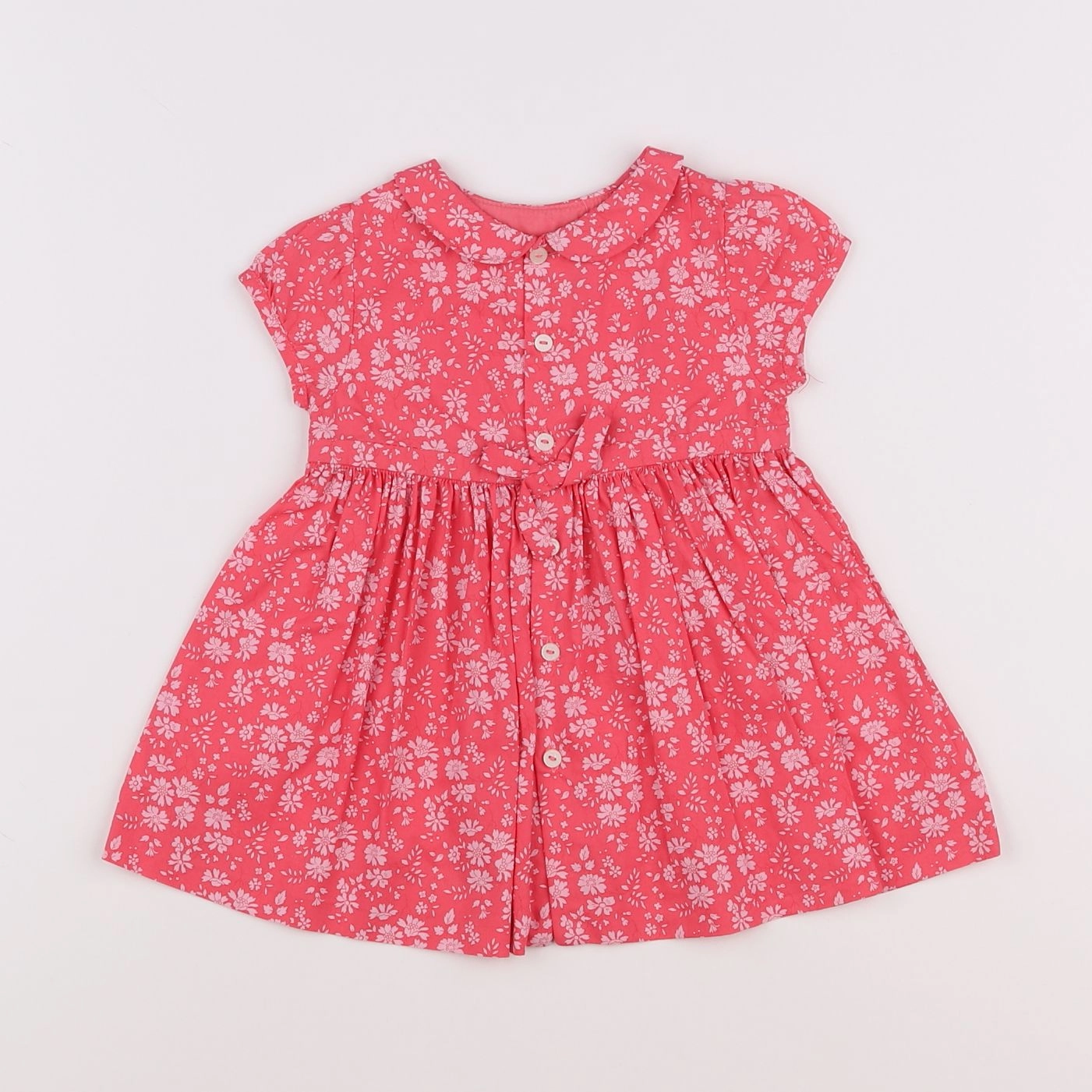 Jacadi - robe liberty rose - 6 mois