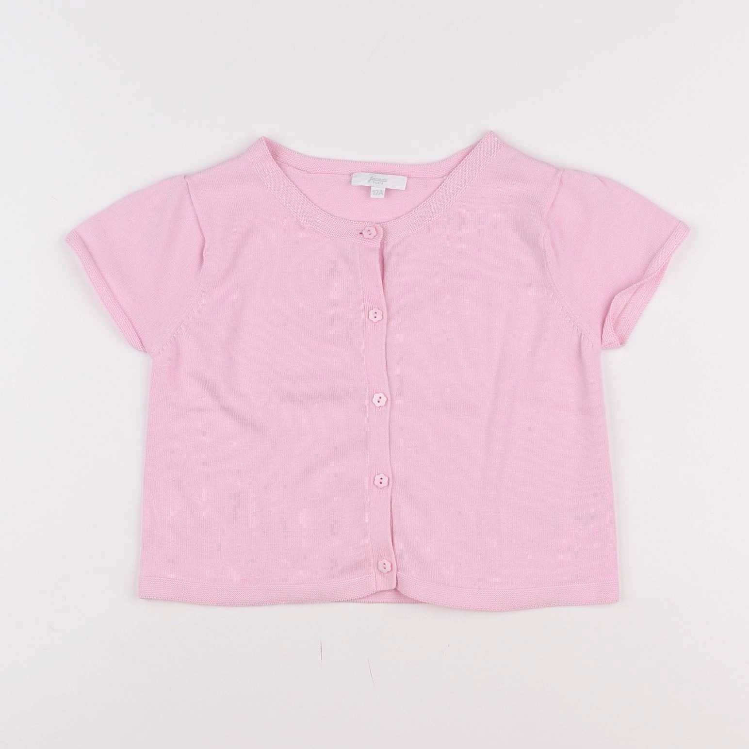 Jacadi - pull rose - 12 ans