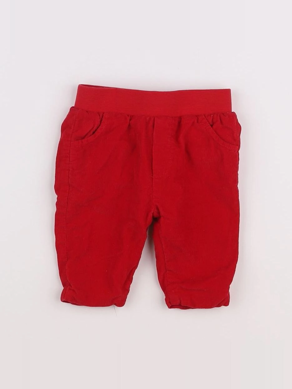 Jacadi - pantalon rouge - 3 mois