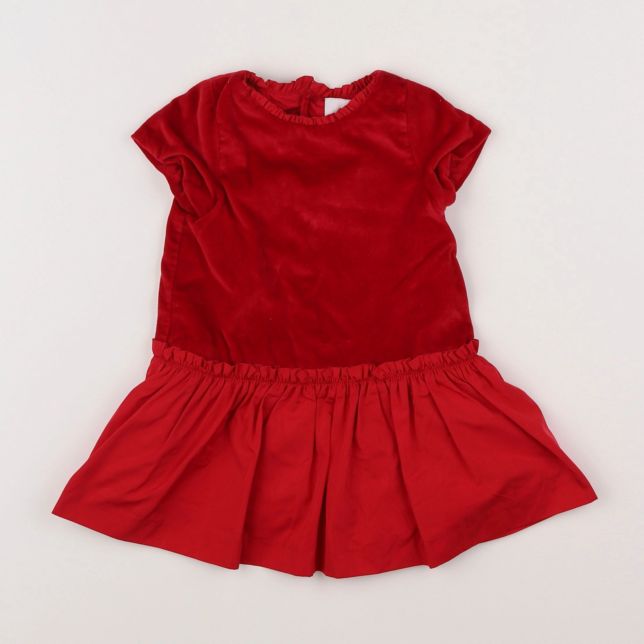 Jacadi - robe rouge - 18 mois