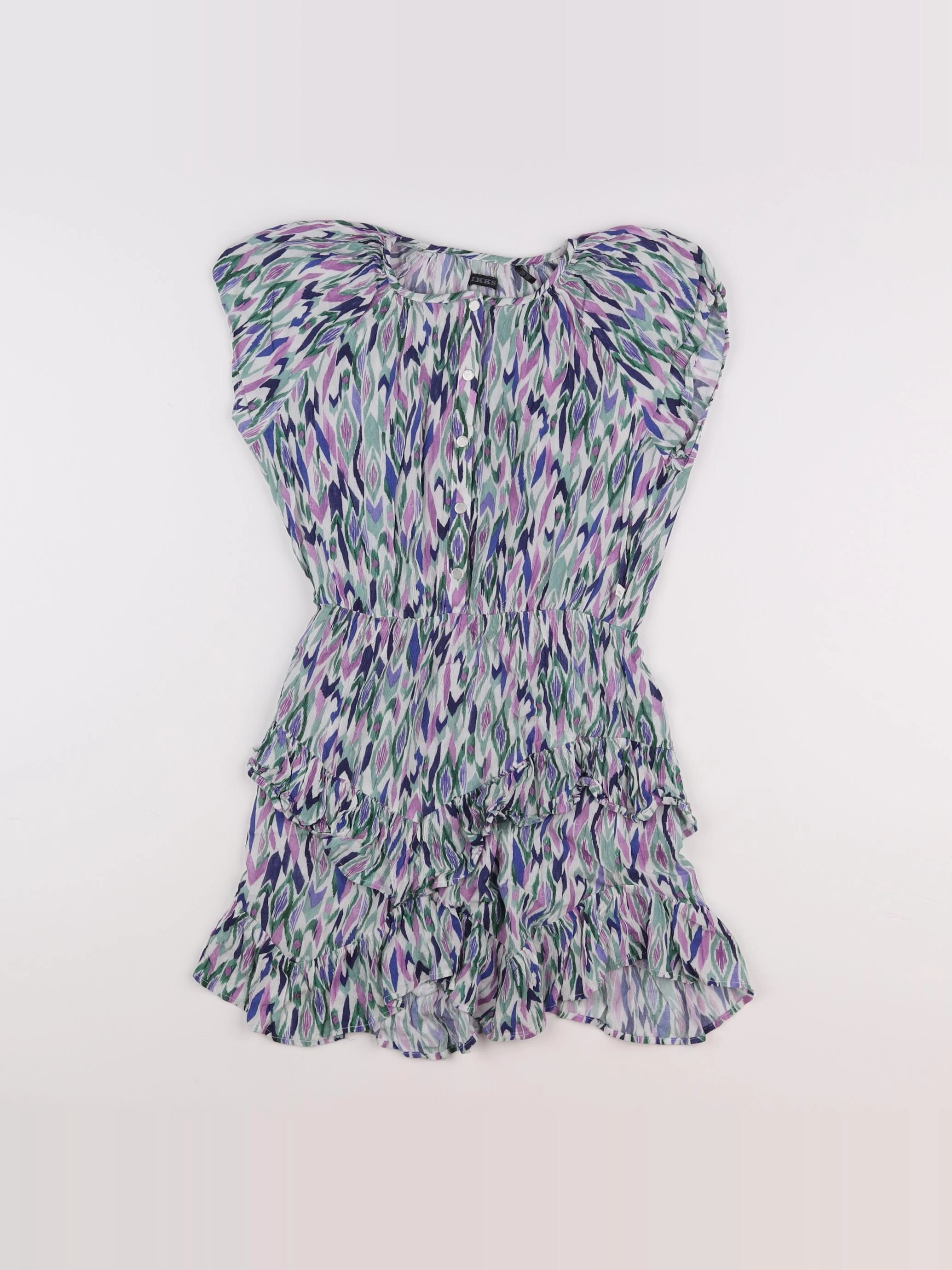 IKKS - robe multicolore - 10 ans