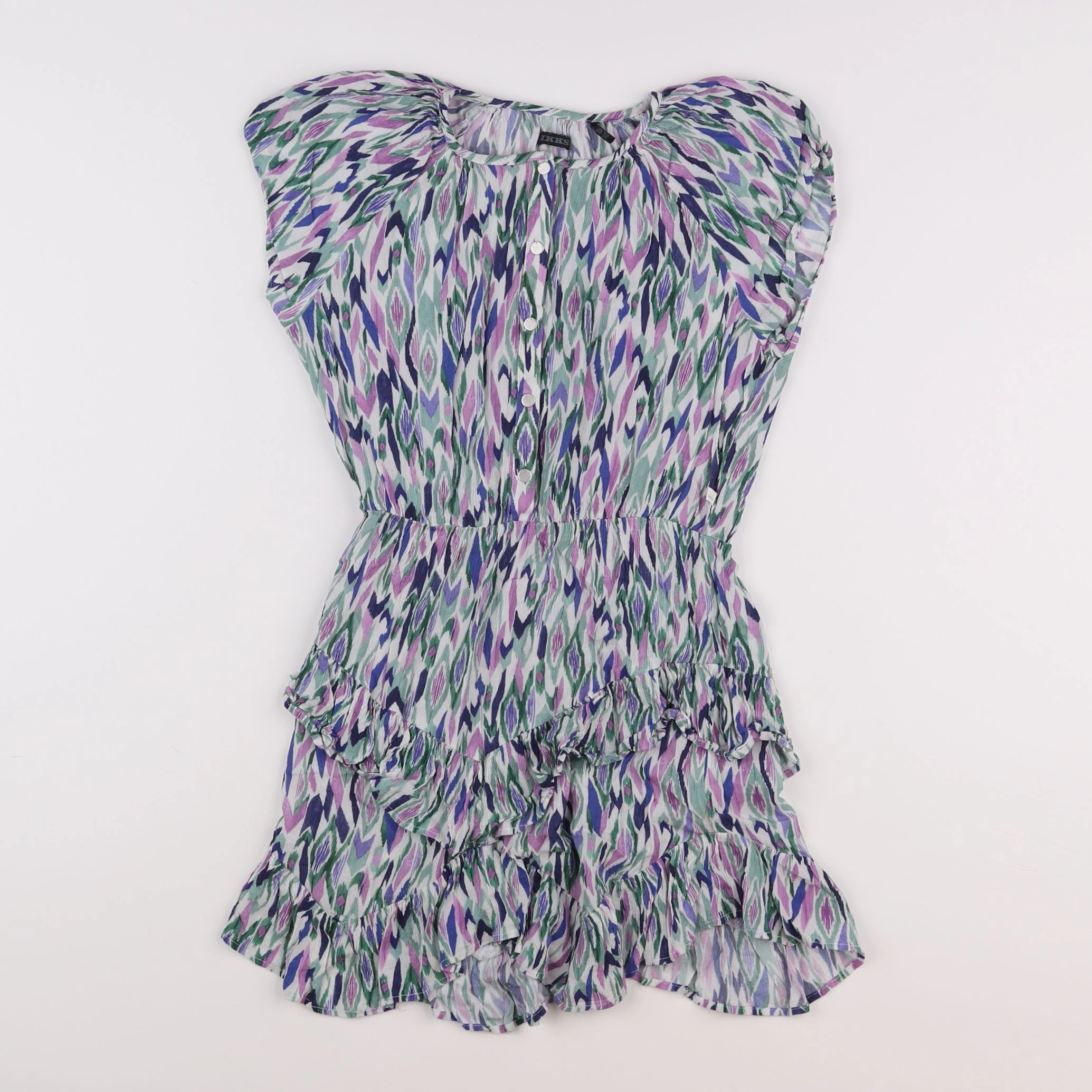 IKKS - robe multicolore - 10 ans