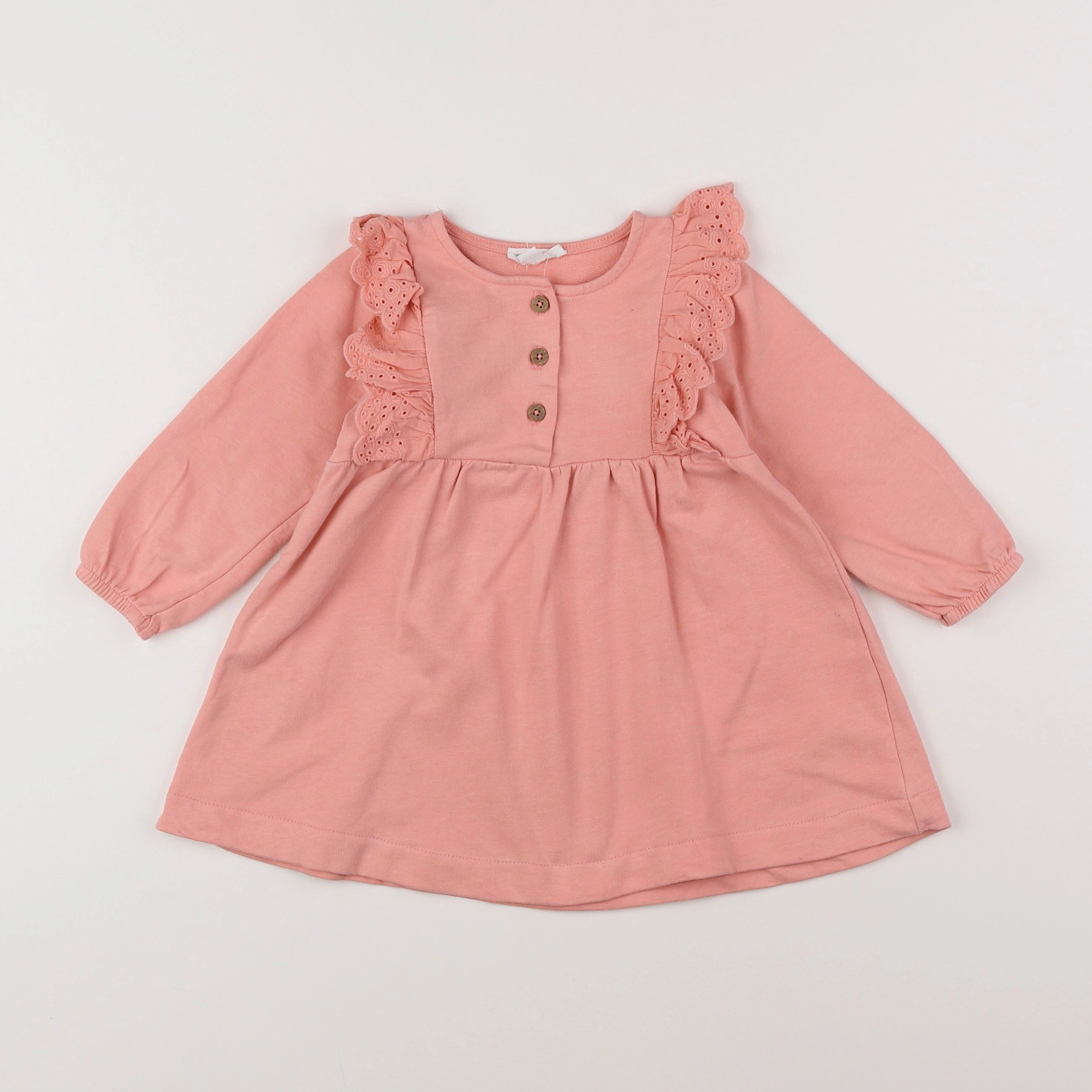 Vertbaudet - robe rose - 18 mois