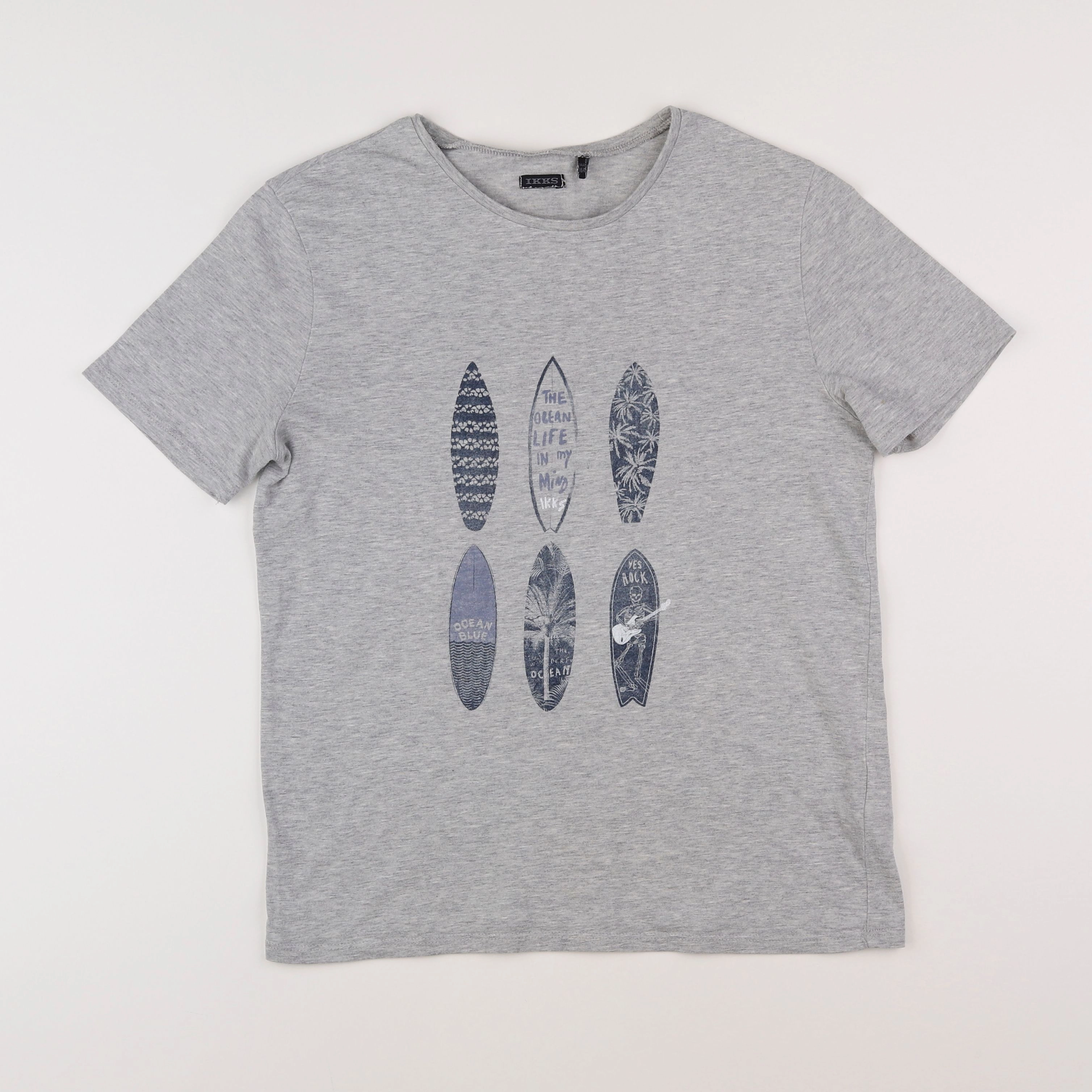 IKKS - tee-shirt gris - 14 ans