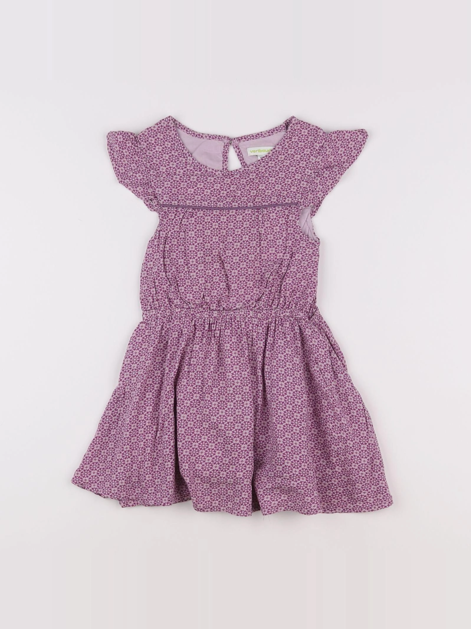 Vertbaudet - robe violet - 3 ans