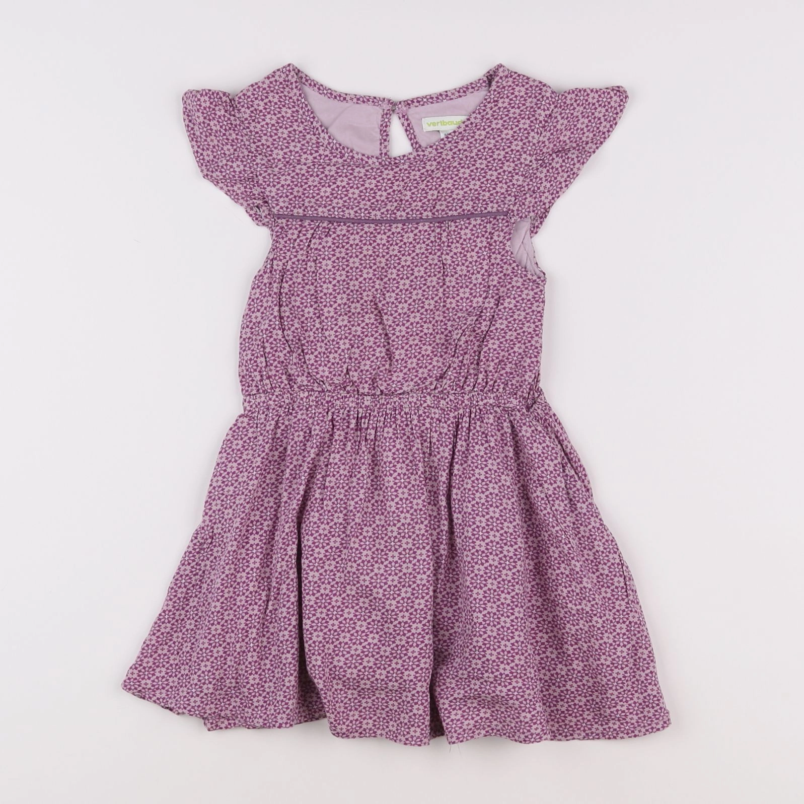 Vertbaudet - robe violet - 3 ans