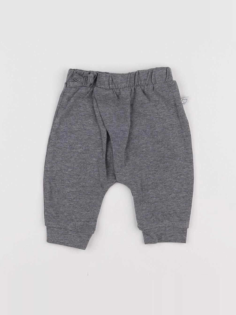Vertbaudet - sarouel gris - 3 mois