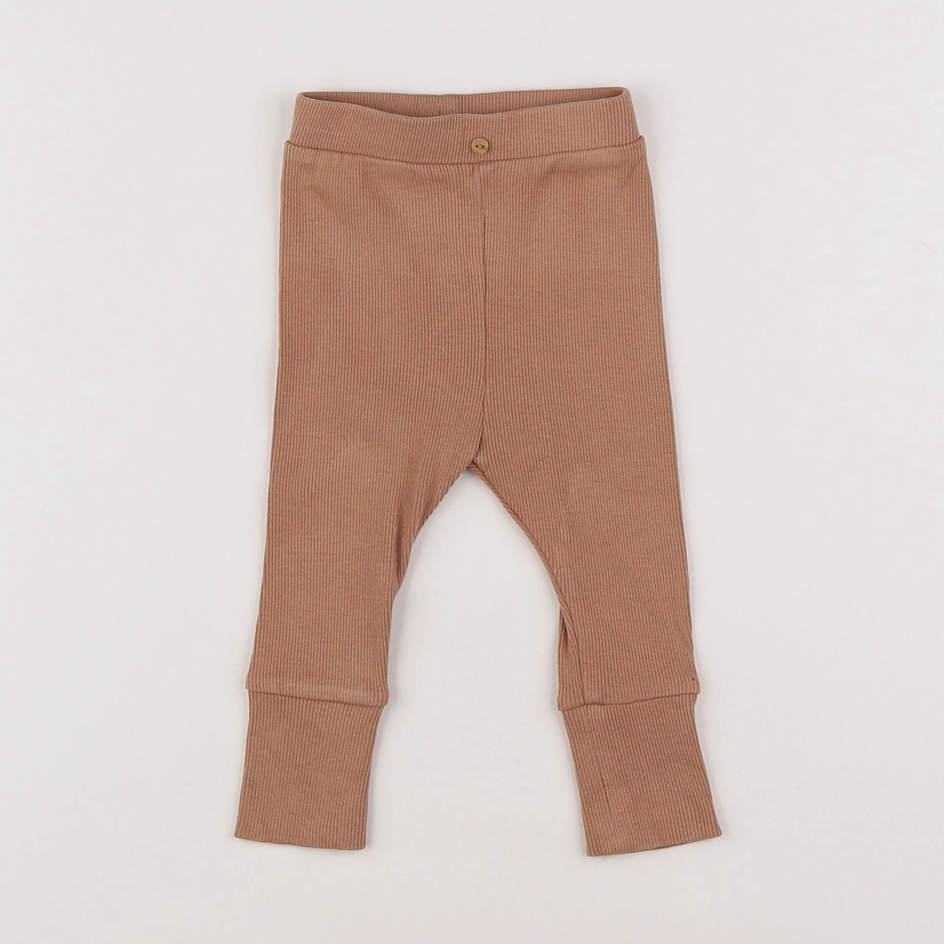 Vertbaudet - legging marron - 6 mois