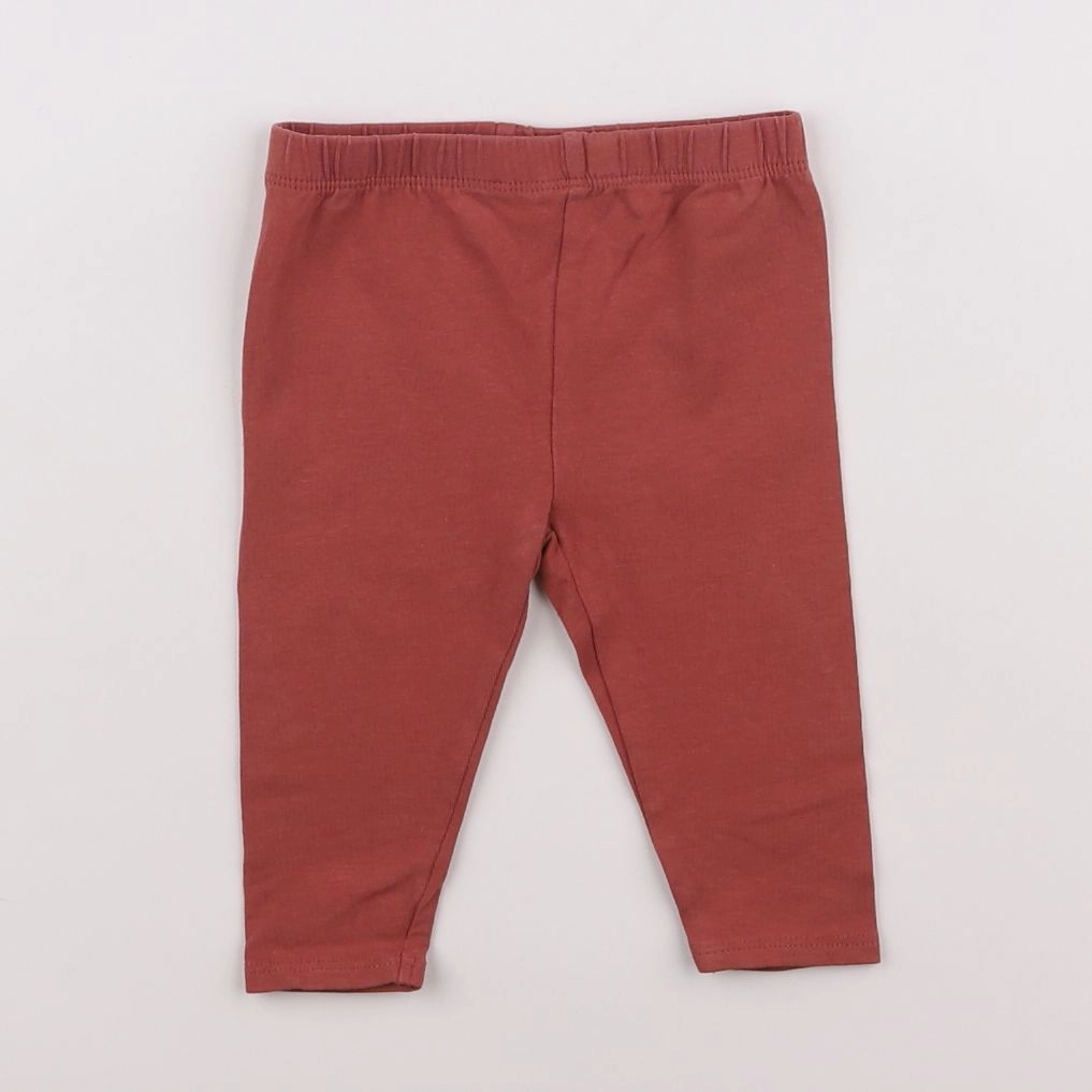 Vertbaudet - legging rose - 3 mois