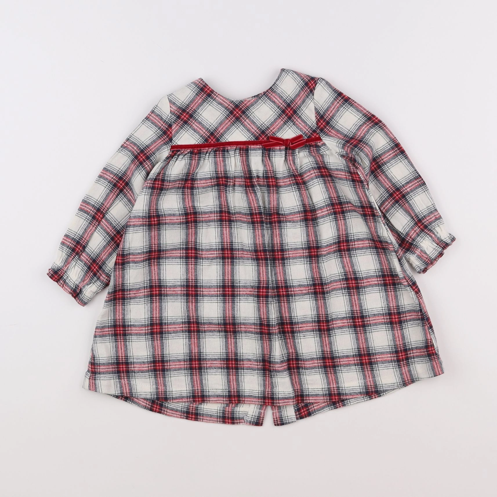 Vertbaudet - robe multicolore - 18 mois