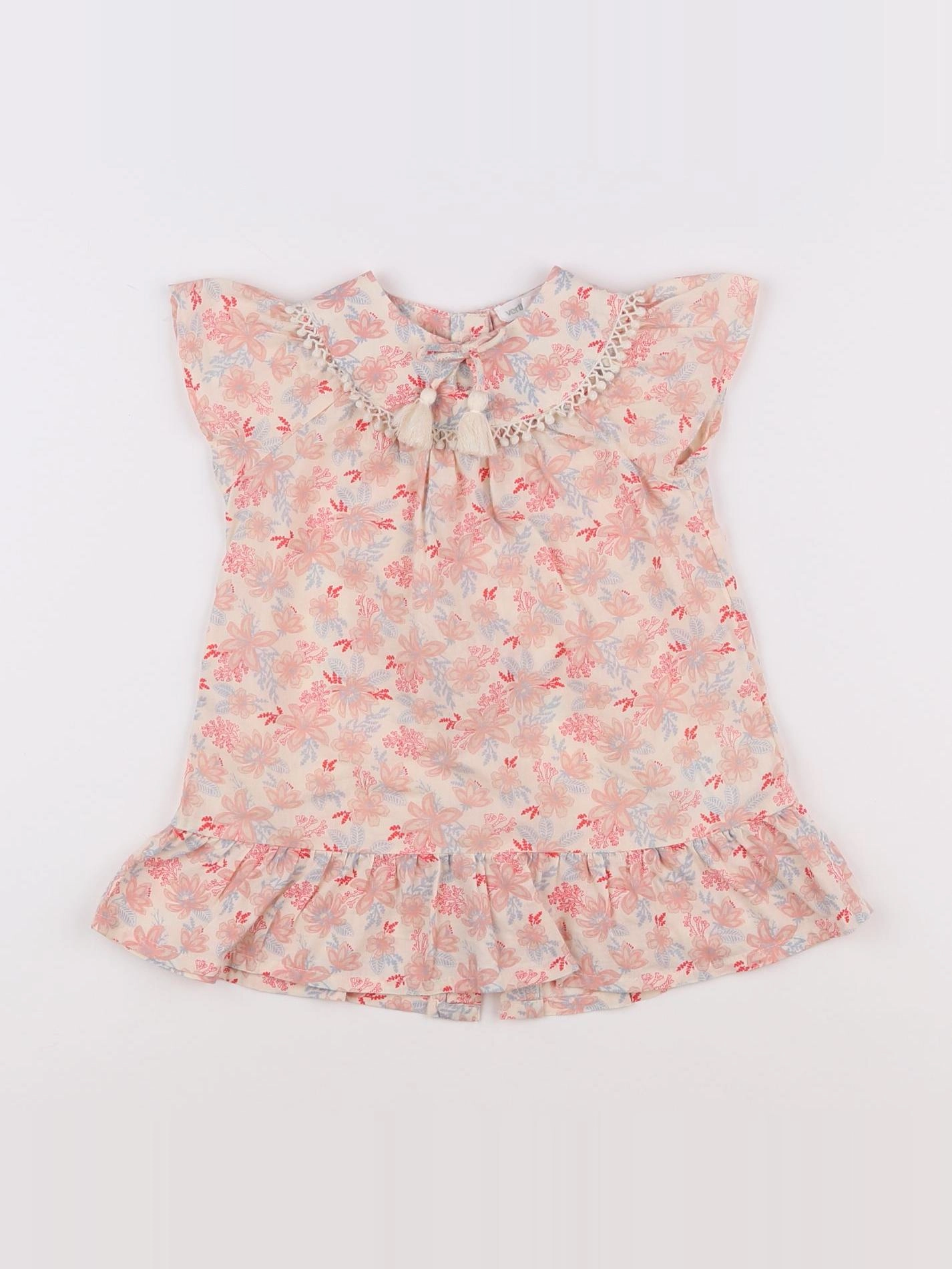 Vertbaudet - robe rose - 12 mois