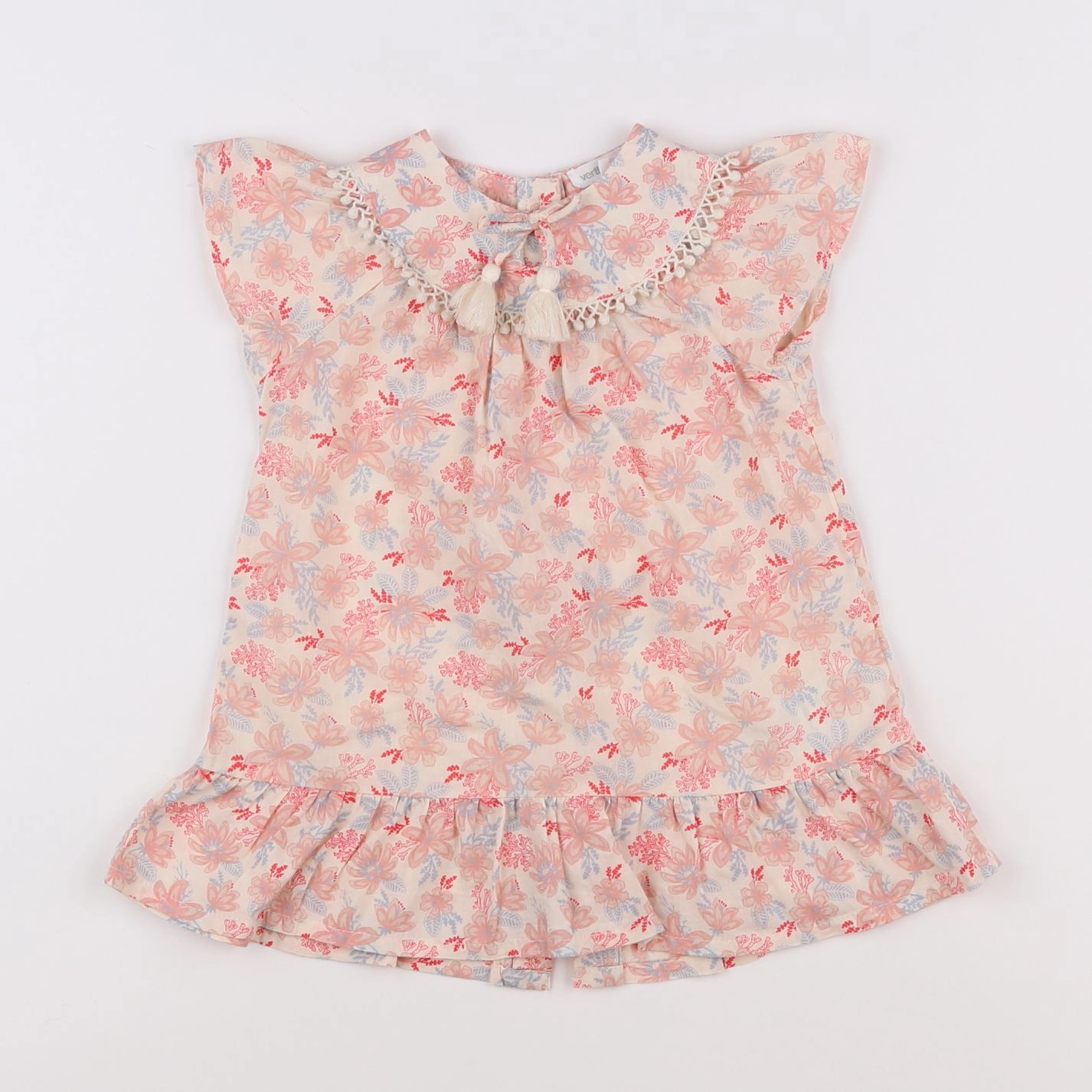 Vertbaudet - robe rose - 12 mois