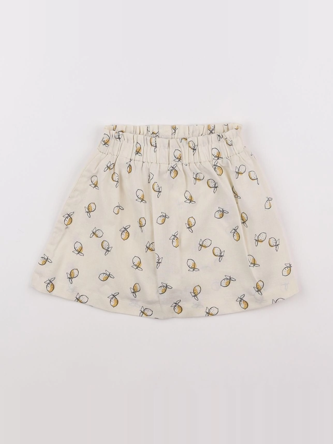 Vertbaudet - jupe beige - 2 ans