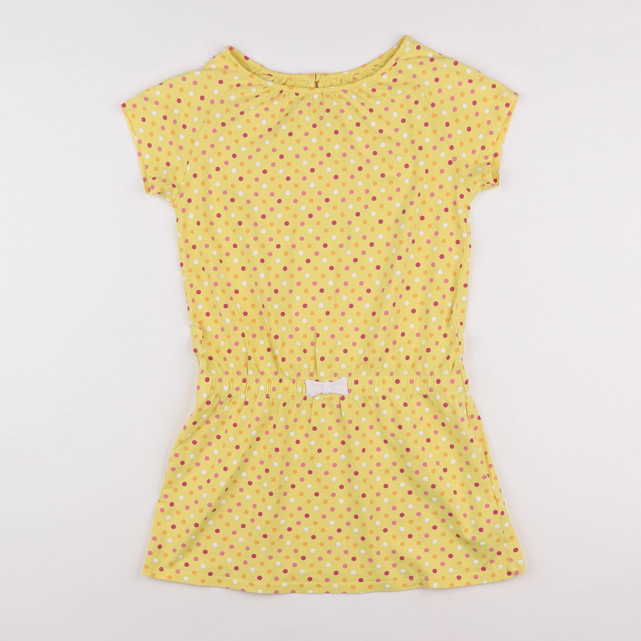 Vertbaudet - robe jaune - 10 ans