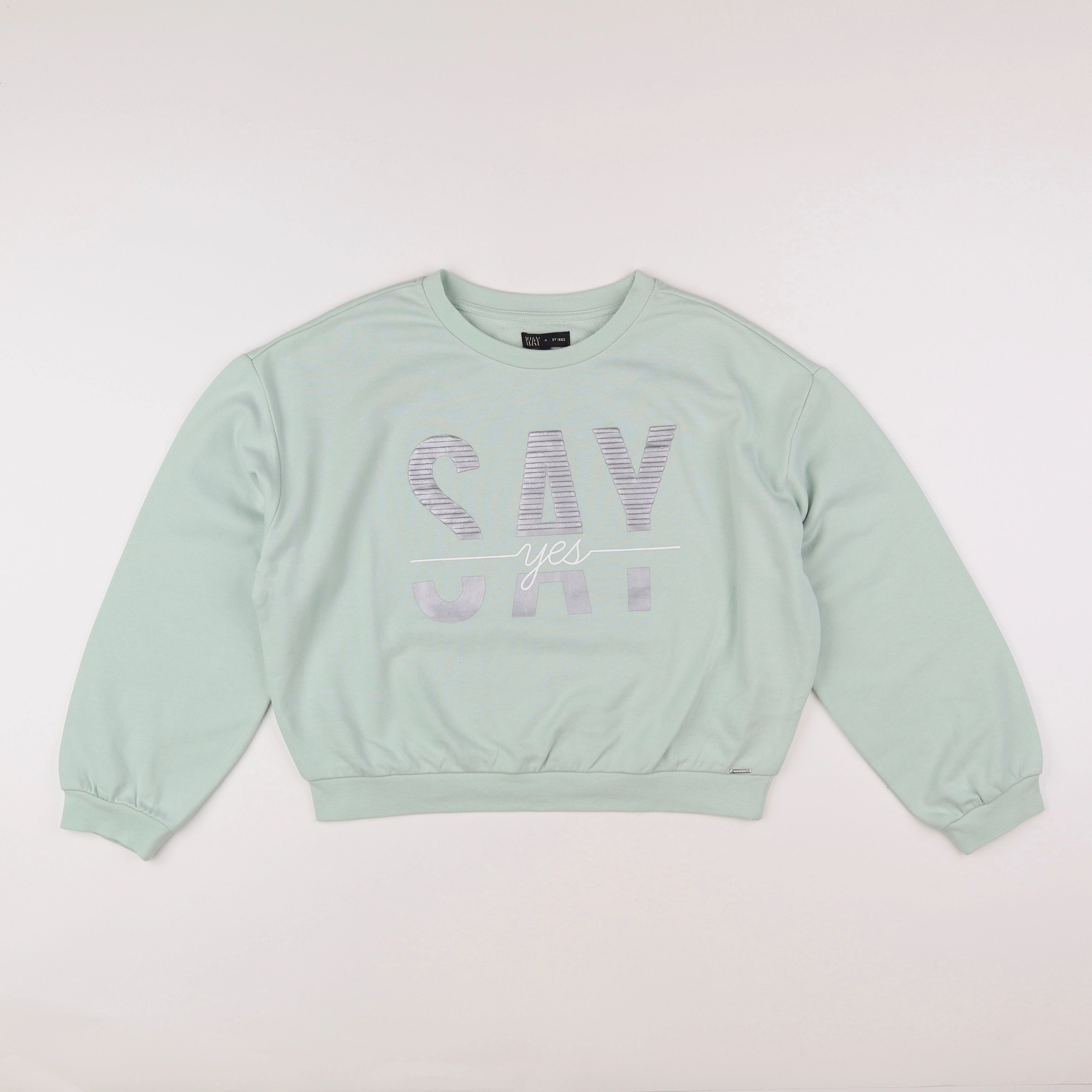 IKKS - sweat vert - 14 ans