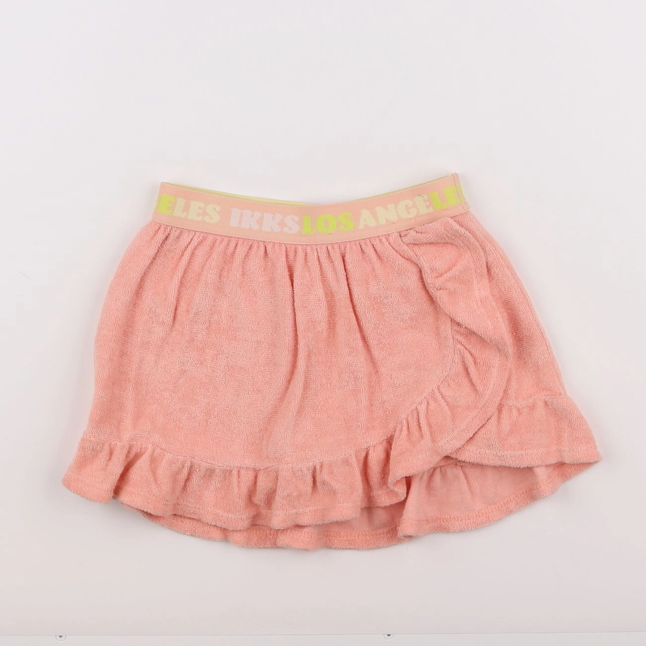 IKKS - jupe short éponge orange - 6 ans