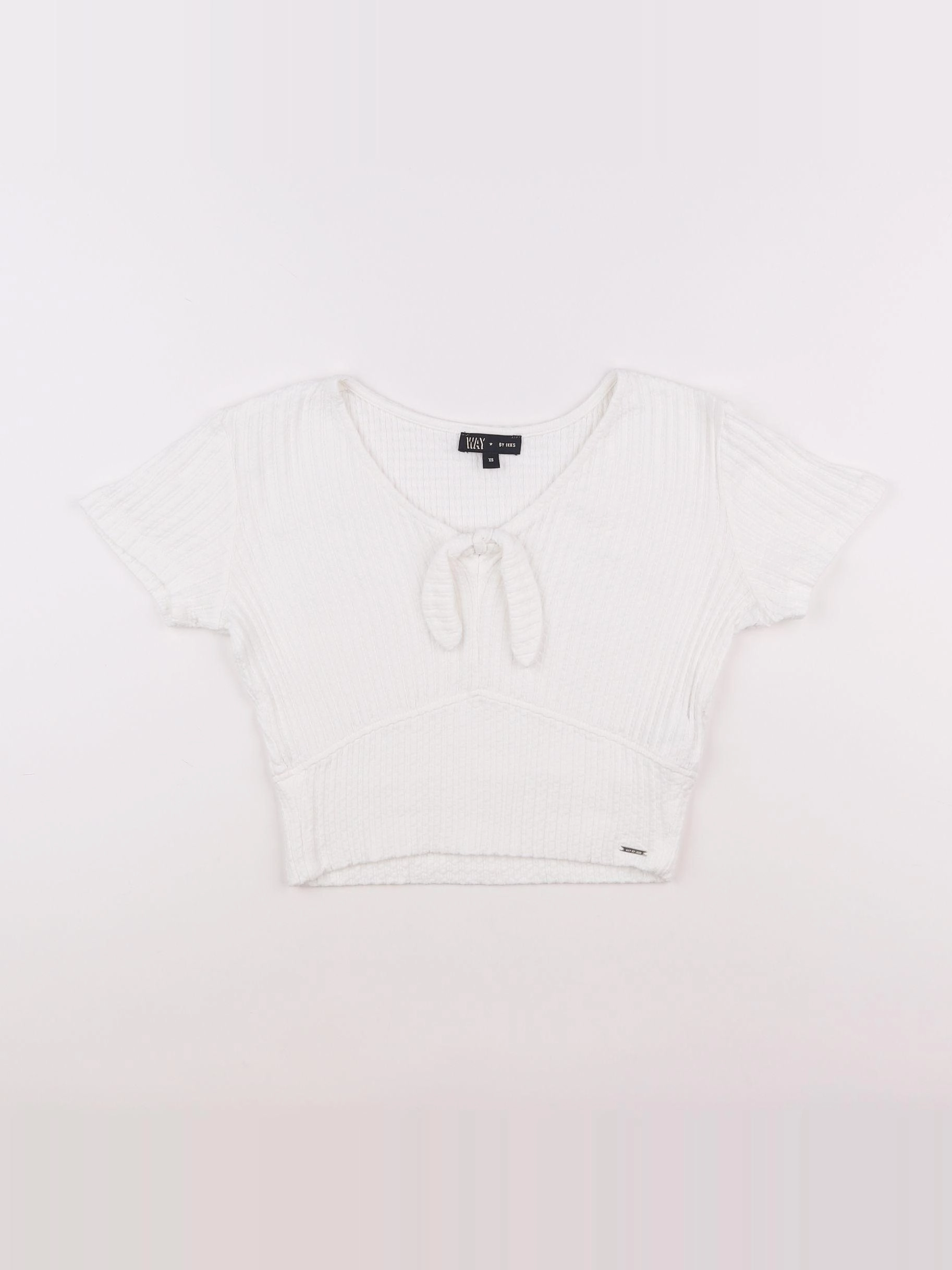 IKKS - tee-shirt blanc - 12 ans