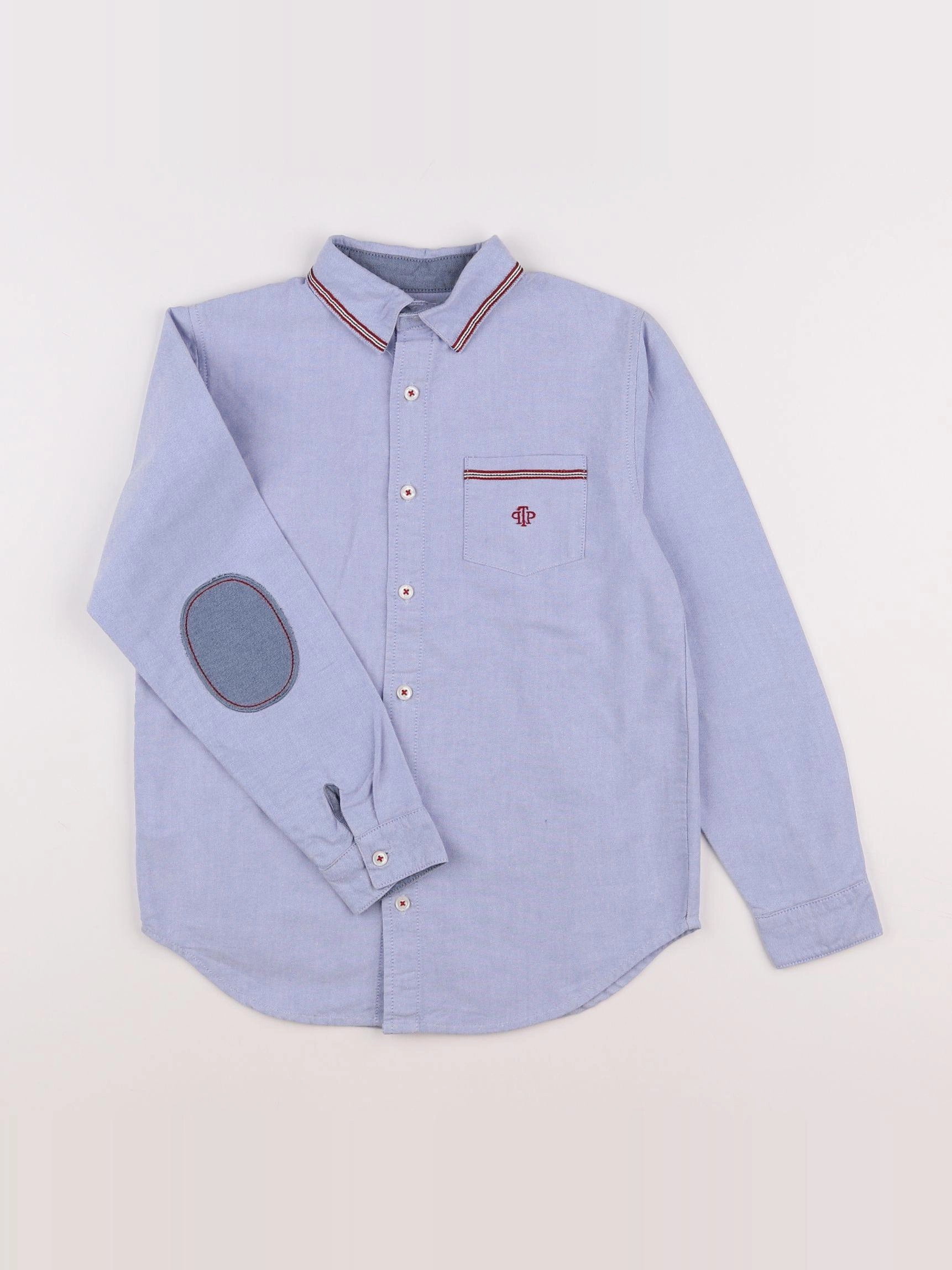 Tutto Piccolo - chemise bleu - 10 ans