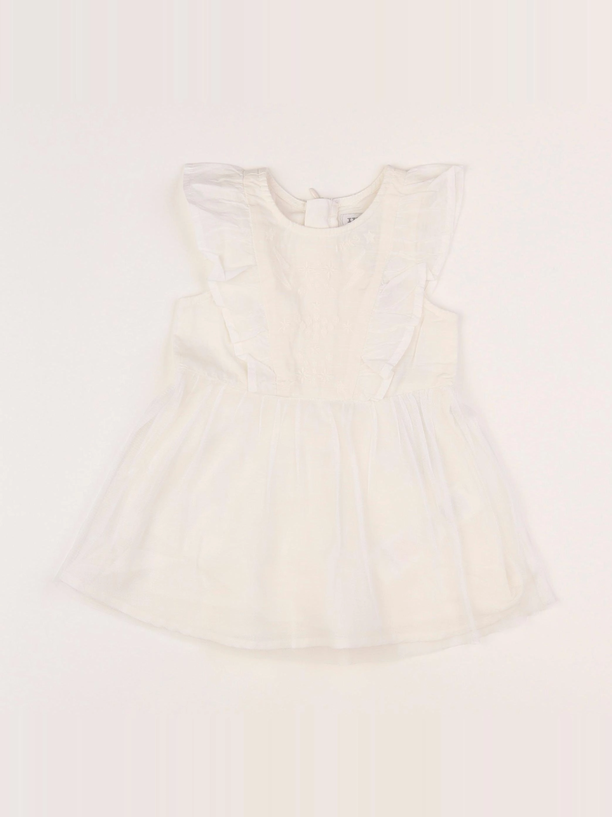 IKKS - robe beige- 6 mois