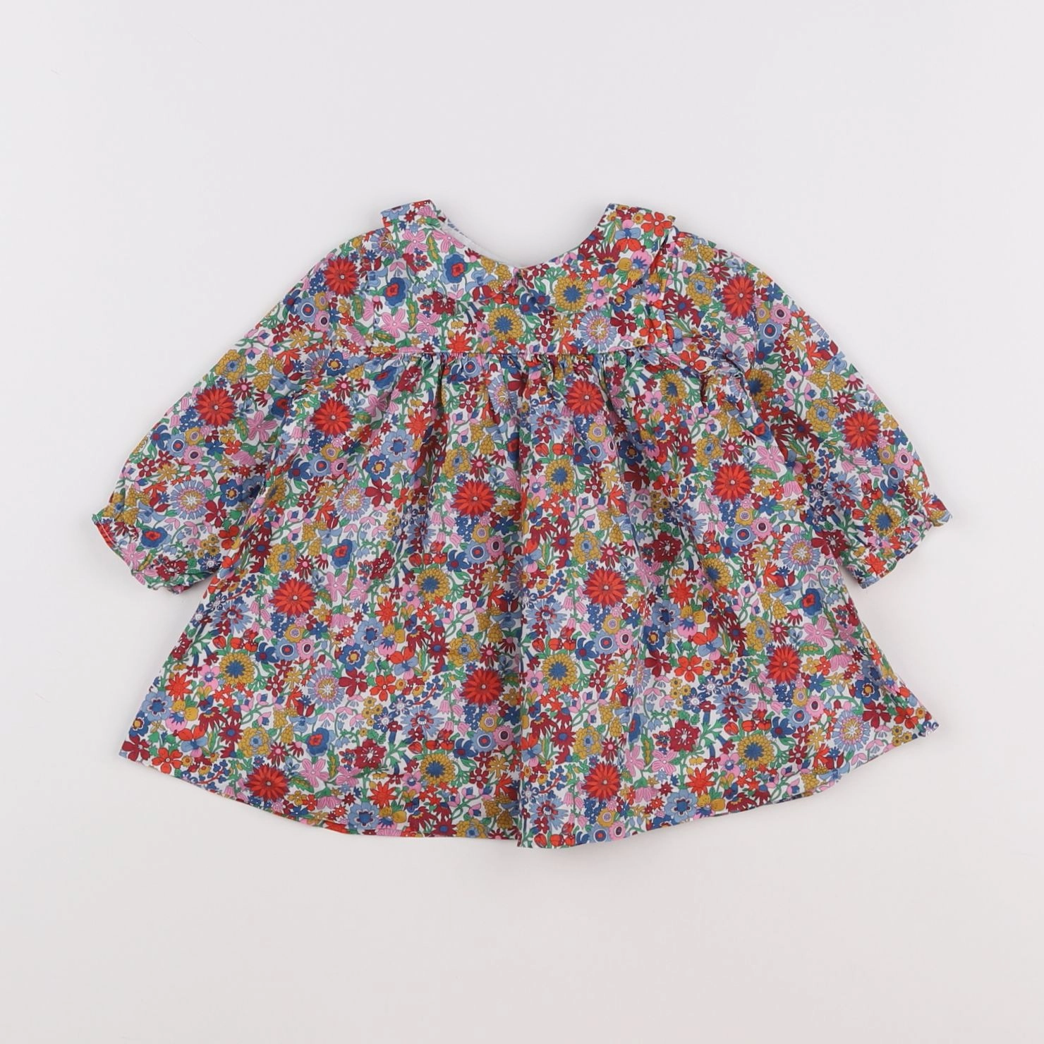 Jacadi - robe liberty multicolore - 6 mois